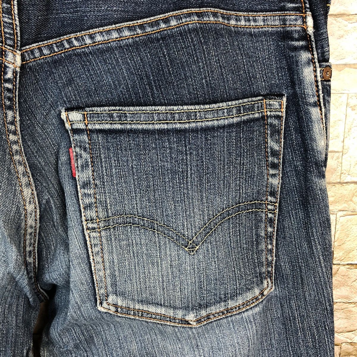 Levi's Levis Blue Denim Pants #7569 Size US 32 / EU 48 - 18 Thumbnail