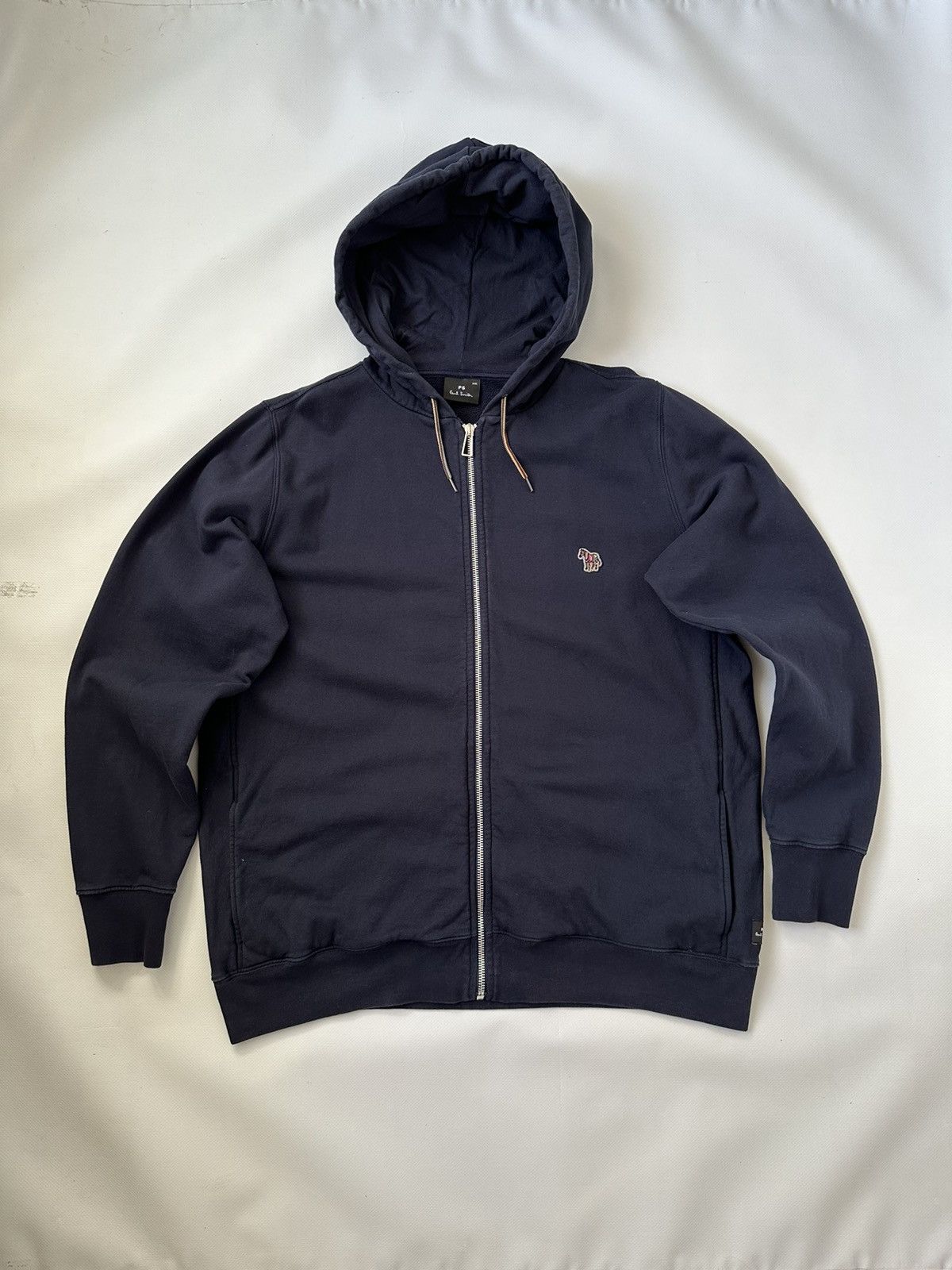 Paul Smith Paul Smith Zebra Logo Zip Hoodie Size US XL / EU 56 / 4 - 1 Thumbnail