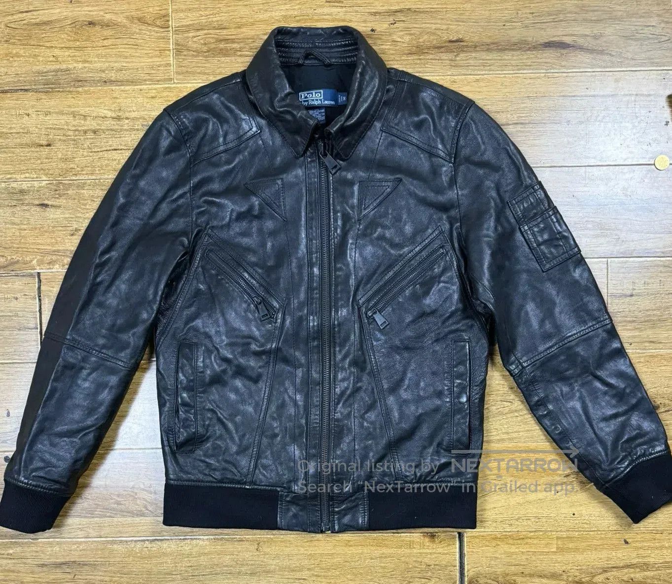 Polo Ralph Lauren Ralph Lauren Men's Leather Jacket. Size US M / EU 48-50 / 2 - 1 Thumbnail