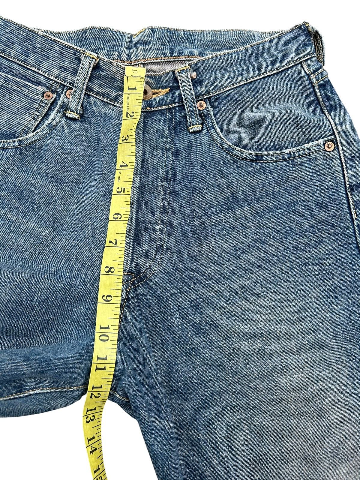 Kapital Vintage Edwin Selvedge Buckle Back Rusty Faded Denim Jeans Size US 28 / EU 44 - 13 Thumbnail