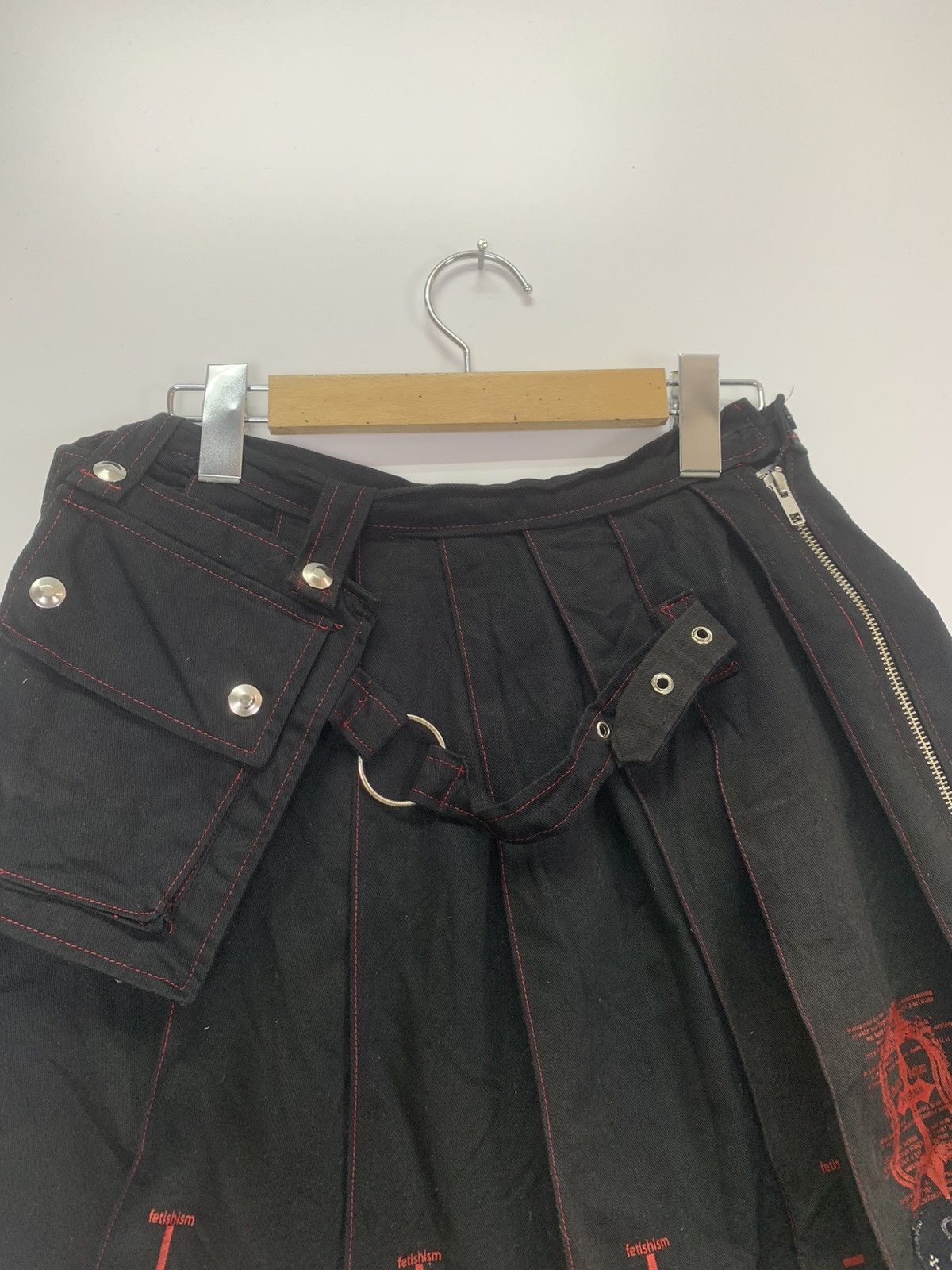 Japanese Brand × Vintage Vintage Creedence Punk skirt Size 26" / US 2 / IT 38 - 2 Thumbnail