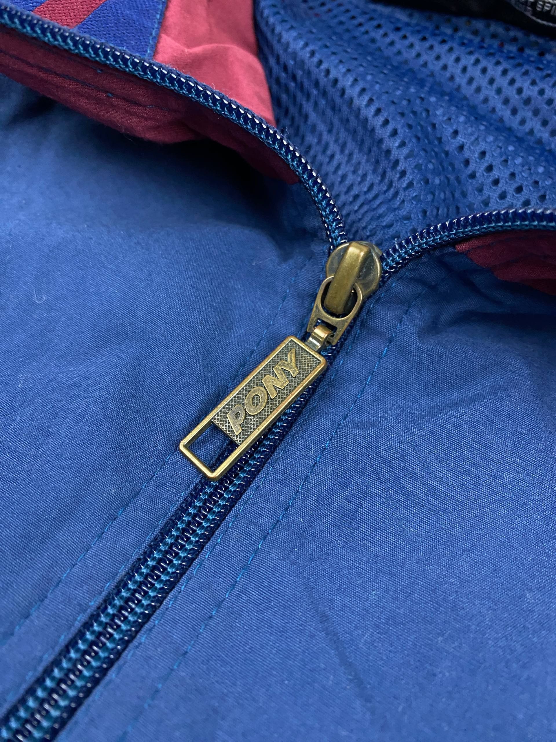PONY Vintage West Ham United Pony Training Jacket 1995-1997 Size US L / EU 52-54 / 3 - 8 Thumbnail