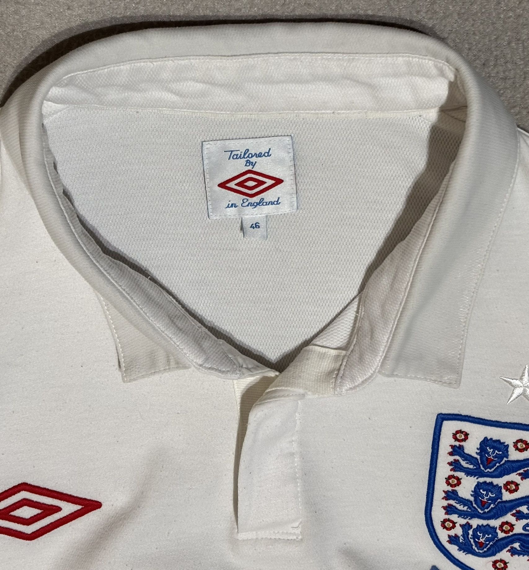 Umbro England 2010 Umbro Football Jersey Size XL Size US XL / EU 56 / 4 - 14 Thumbnail