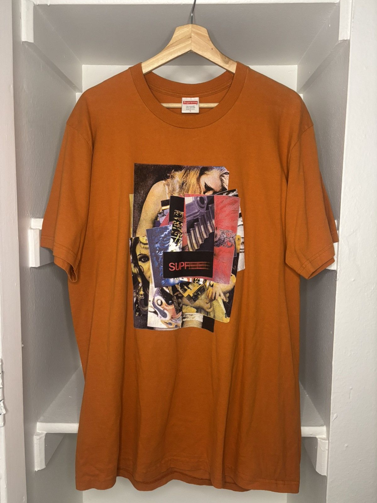 Supreme Supreme Burnt orange Tee Size US L / EU 52-54 / 3 - 1 Thumbnail