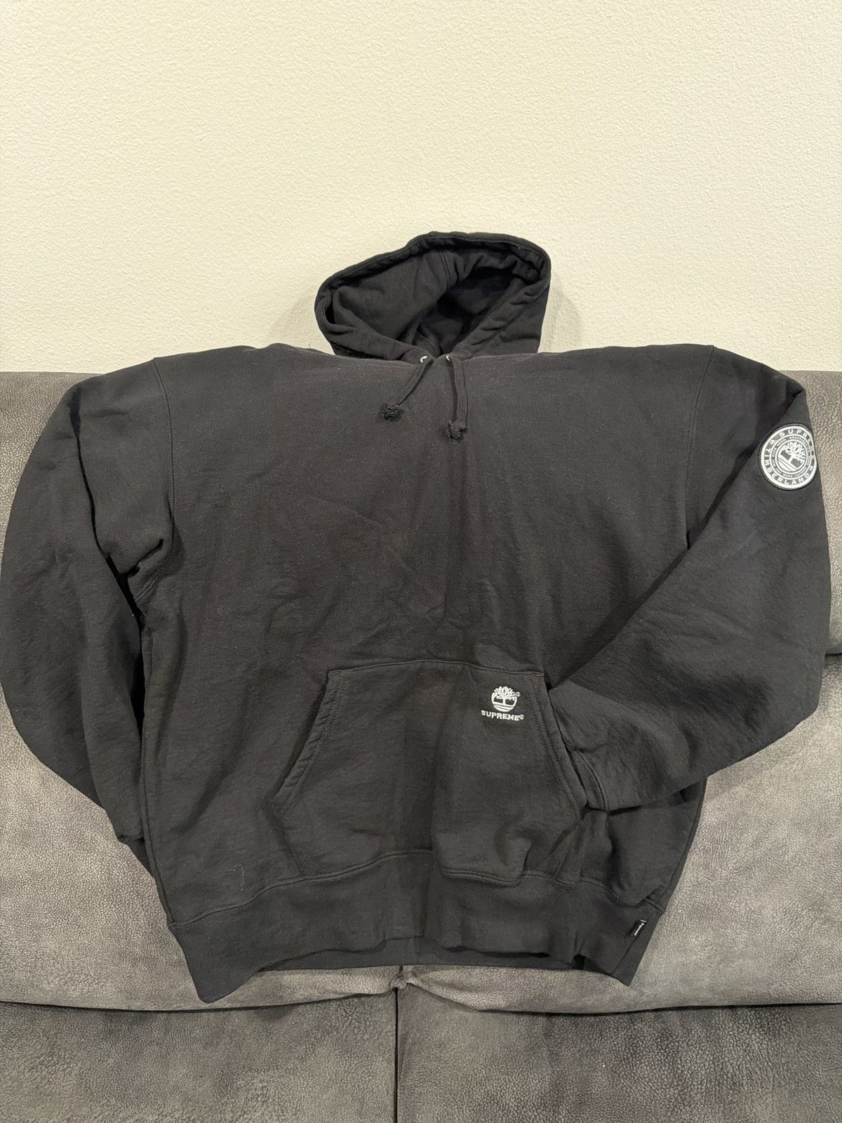 Supreme × Timberland Supreme Timberland Hoodie Size US M / EU 48-50 / 2 - 3 Thumbnail