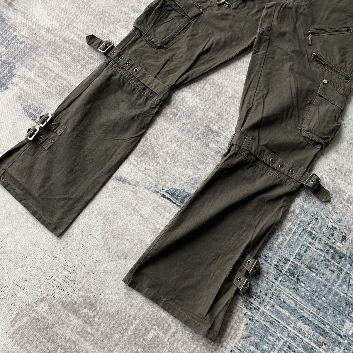 If Six Was Nine × Japanese Brand × Le Grande Bleu (L.G.B.) Semantic Design Bondage Cargo Pants Size US 32 / EU 48 - 4 Thumbnail