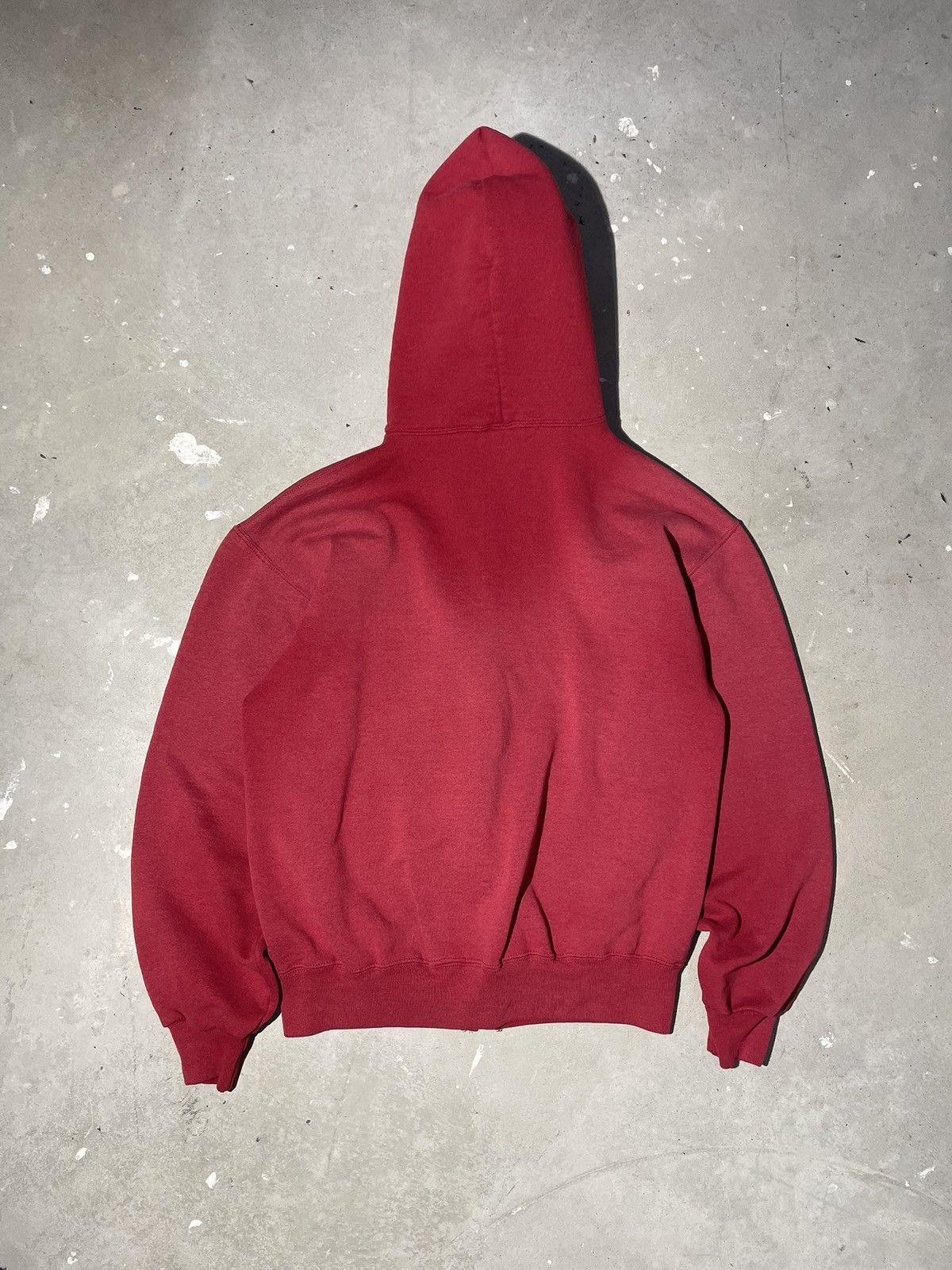 If Six Was Nine × Russell Athletic × Vintage Red Russell Athletic Zip Up Hoodie Size US M / EU 48-50 / 2 - 3 Thumbnail