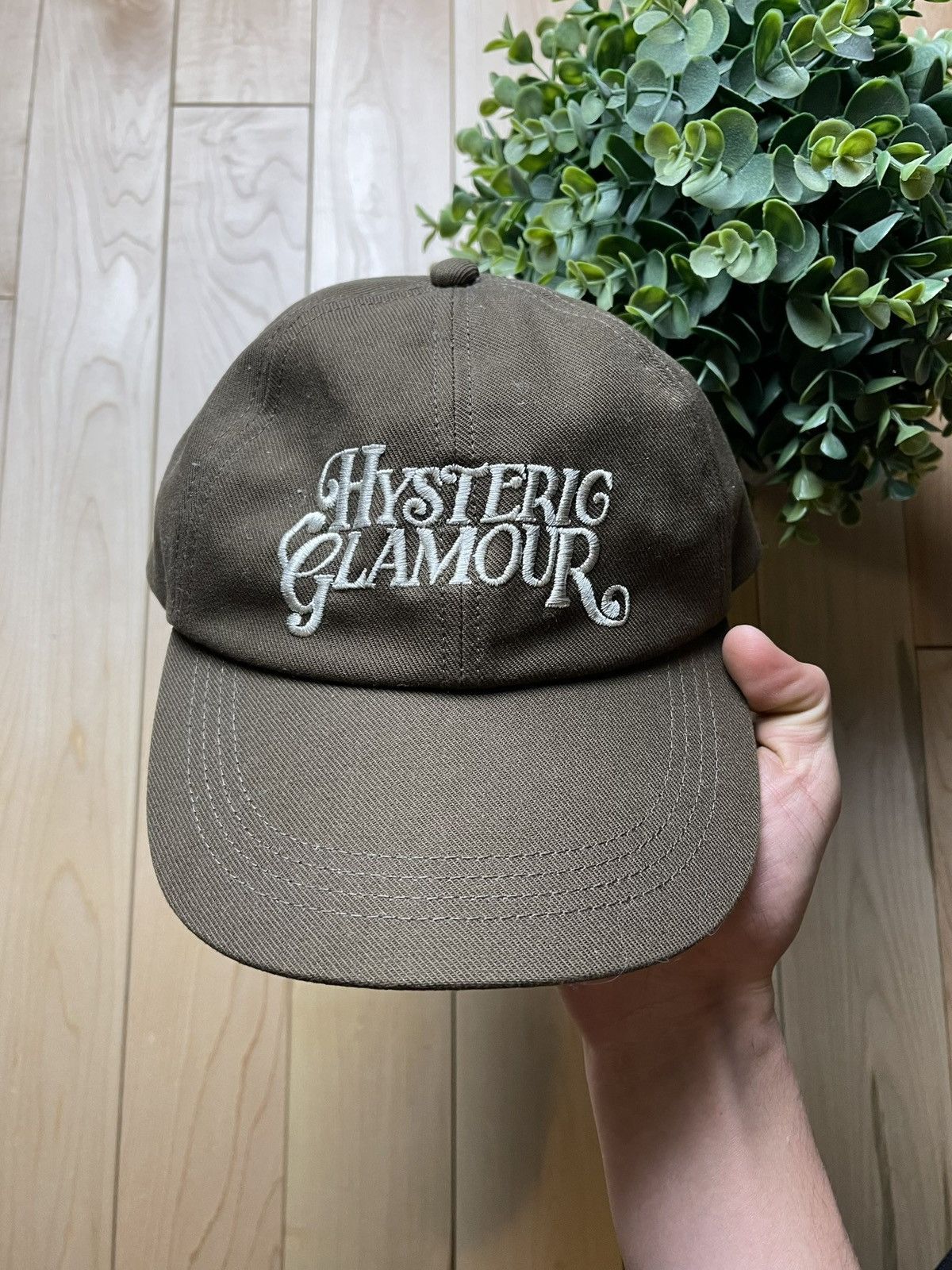 Hysteric Glamour Hysteric Glamour Embroidered Logo Strapback Brown