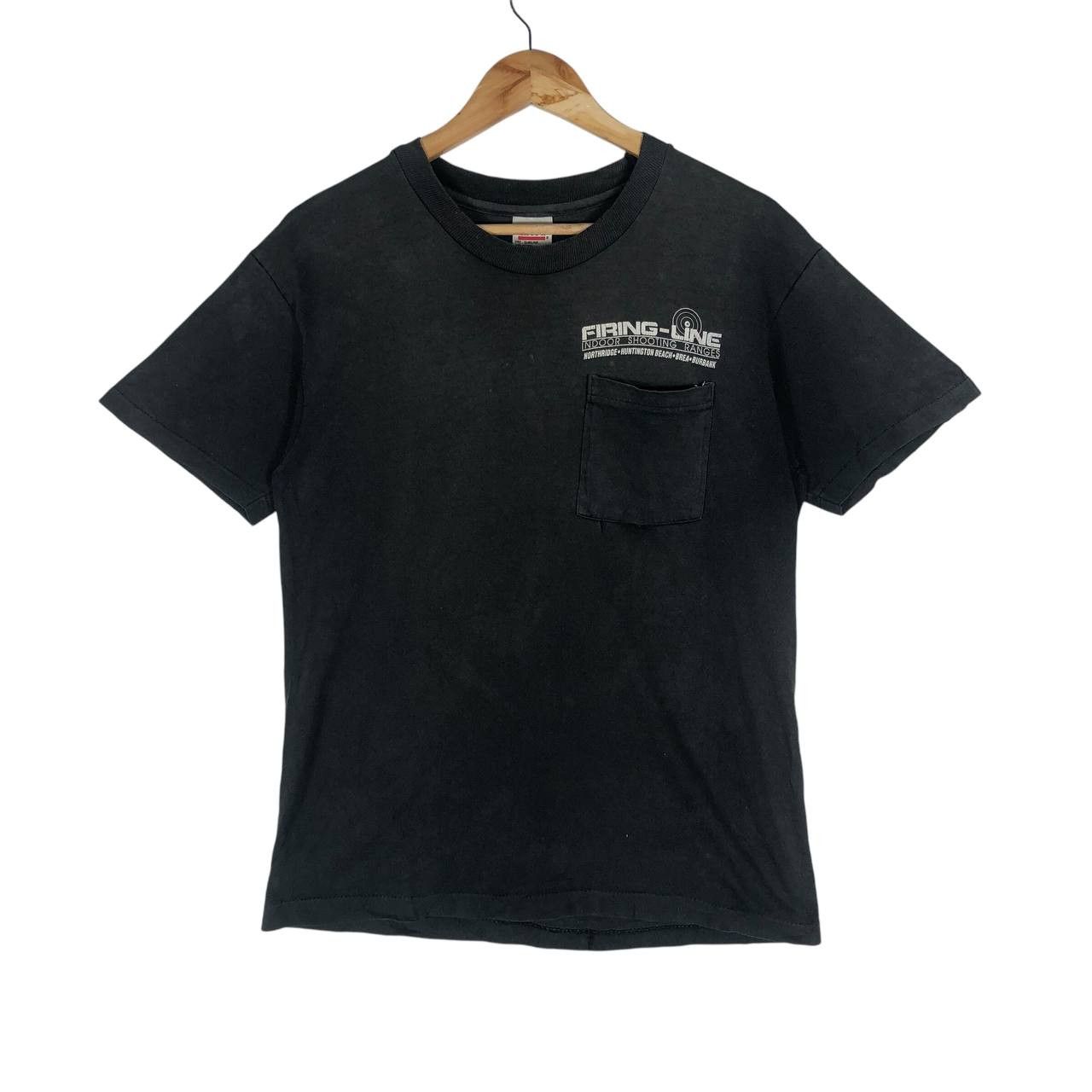Anvil × Vintage Vintage "Anvil" Firing-Line Men T-shirt Size US M / EU 48-50 / 2 - 1 Thumbnail