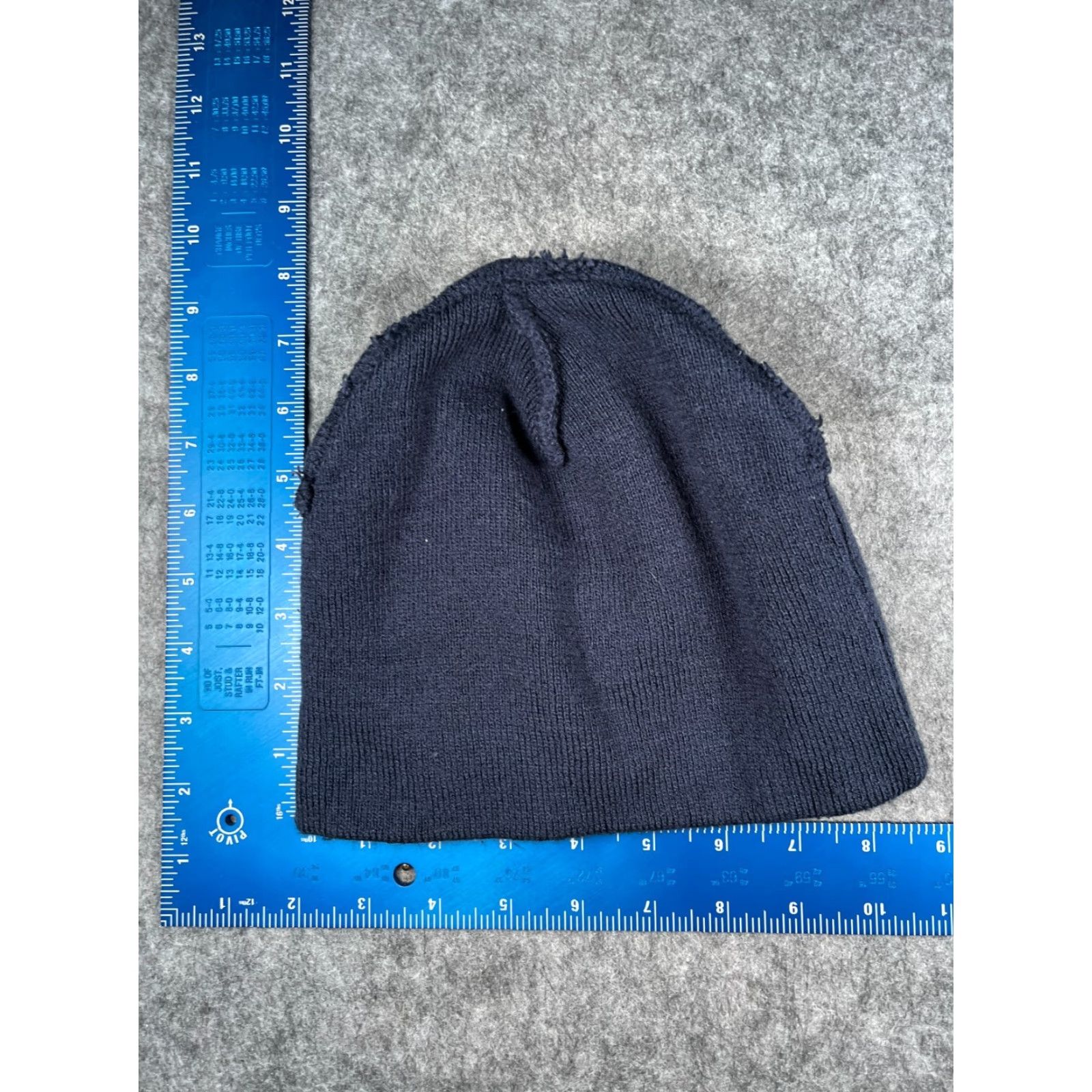 Vintage Womack Machine Supply Co Beanie Toque Adult One Size Blue Knit 100% Acrylic Beanie/Cap Men Hat Knit Blue One Size Lightweight Outdoor Work Mens Size ONE SIZE - 5 Thumbnail