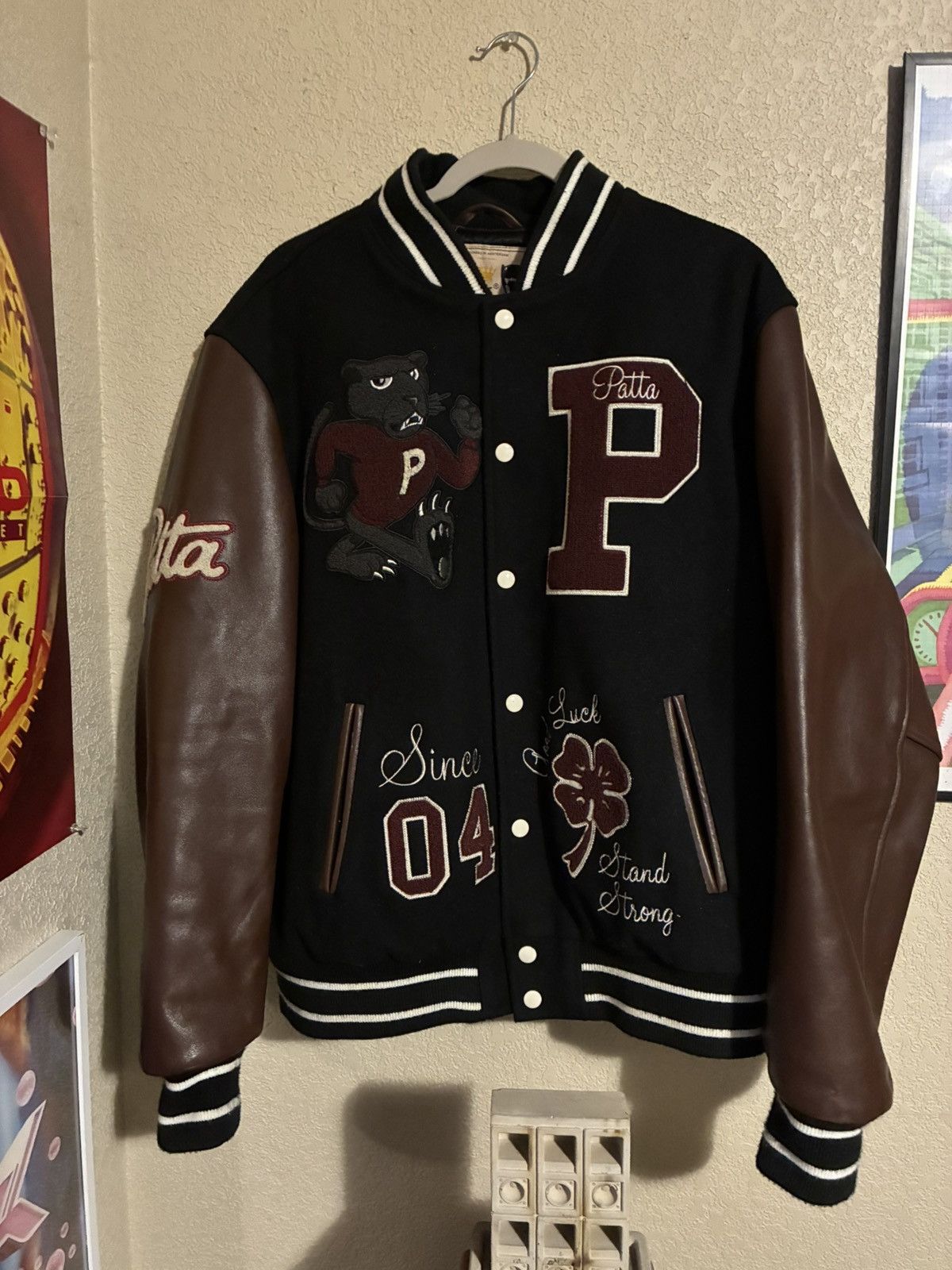 Patta Patta Lucky Charm Varsity Jacket Size US L / EU 52-54 / 3 - 1 Thumbnail