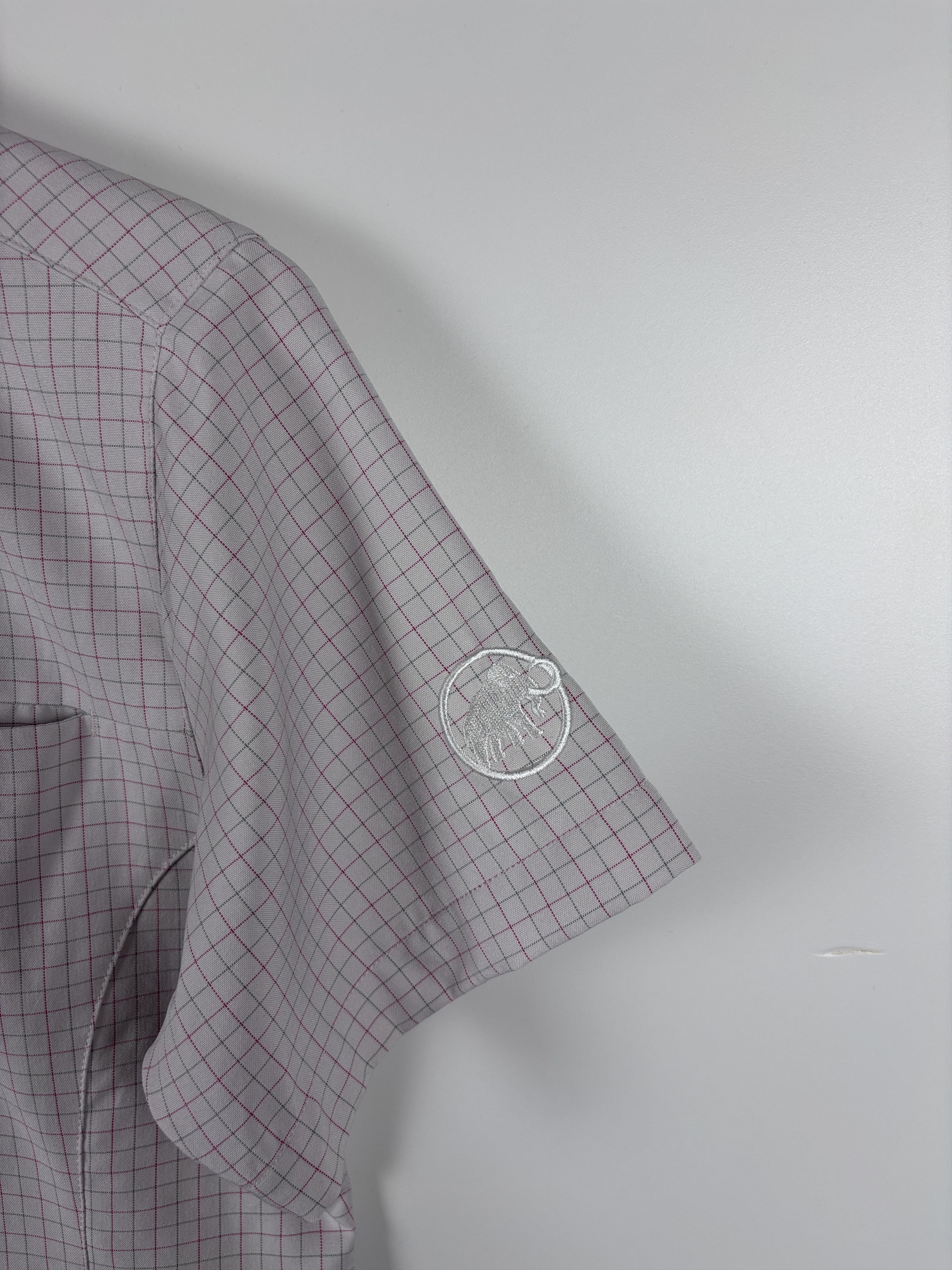 Mammut Mammut Short Sleeve Check Shirt Hiking Outdoor White Size M Size M / US 6-8 / IT 42-44 - 4 Thumbnail
