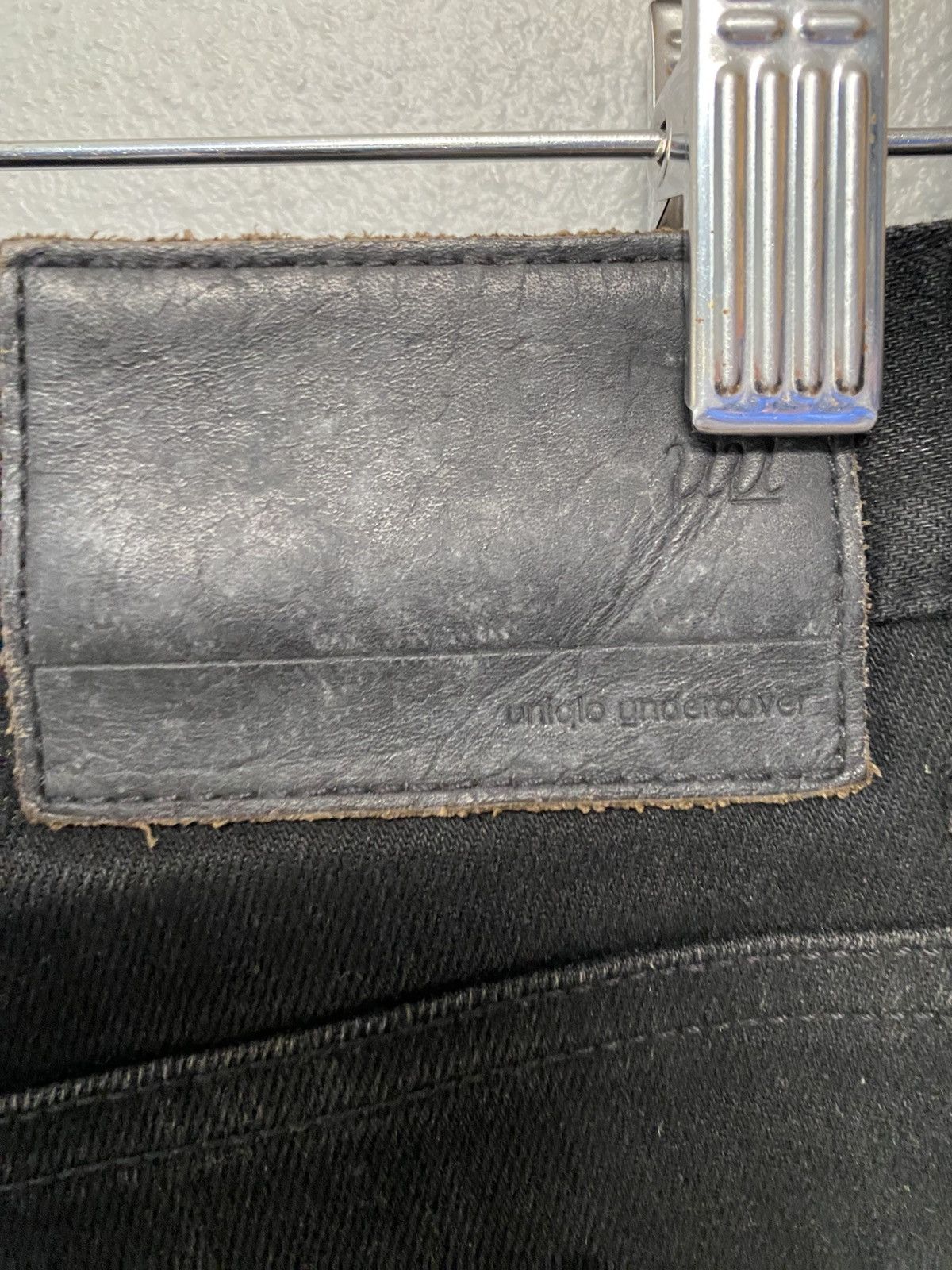 Undercover Undercover uniqlo side pocket black jeans Size US 31 - 8 Thumbnail