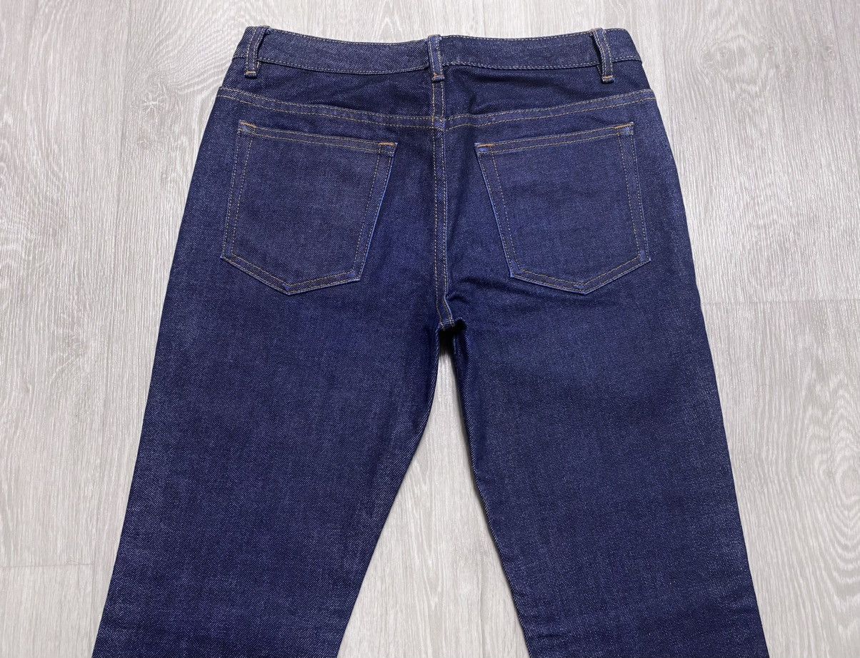 A.P.C. Womens A.P.C. APC Rue Madame Paris Slim Fit Navy Denim Jeans Size 28" / US 6 / IT 42 - 16 Thumbnail