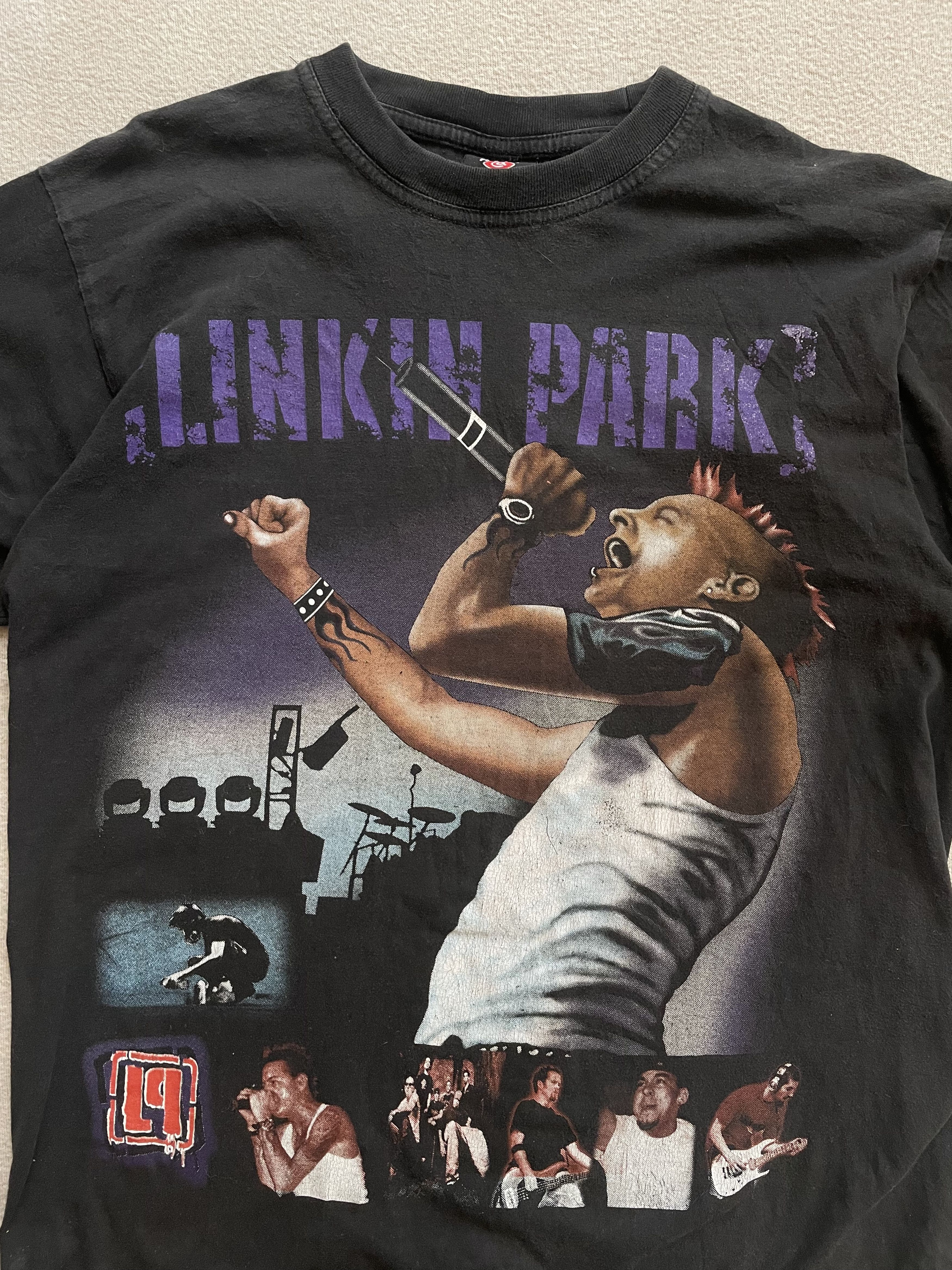 Band Tees Vintage Linkin Park Meteora T-shirt | Chester Bennington Size US M / EU 48-50 / 2 - 2 Thumbnail