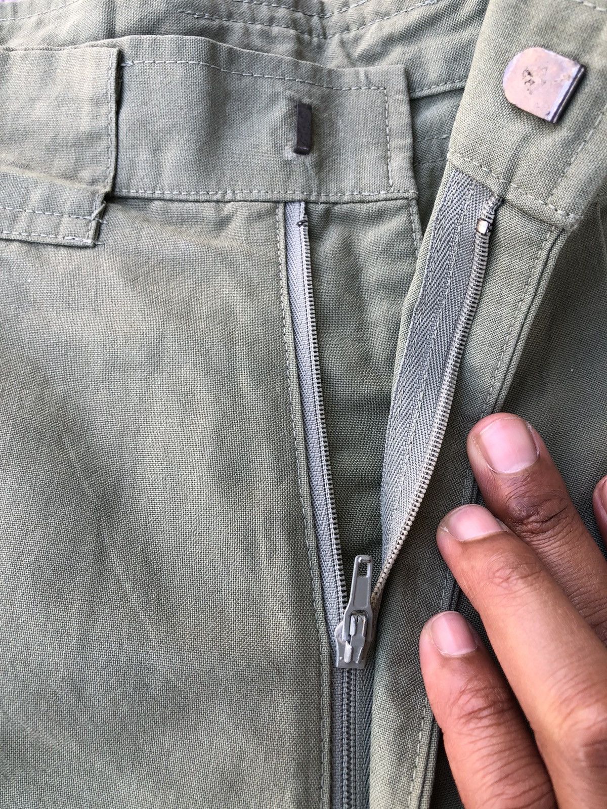 Japanese Brand Japanese Green Cargo Pants Multipocket Tactical Utility Size US 27 - 9 Thumbnail