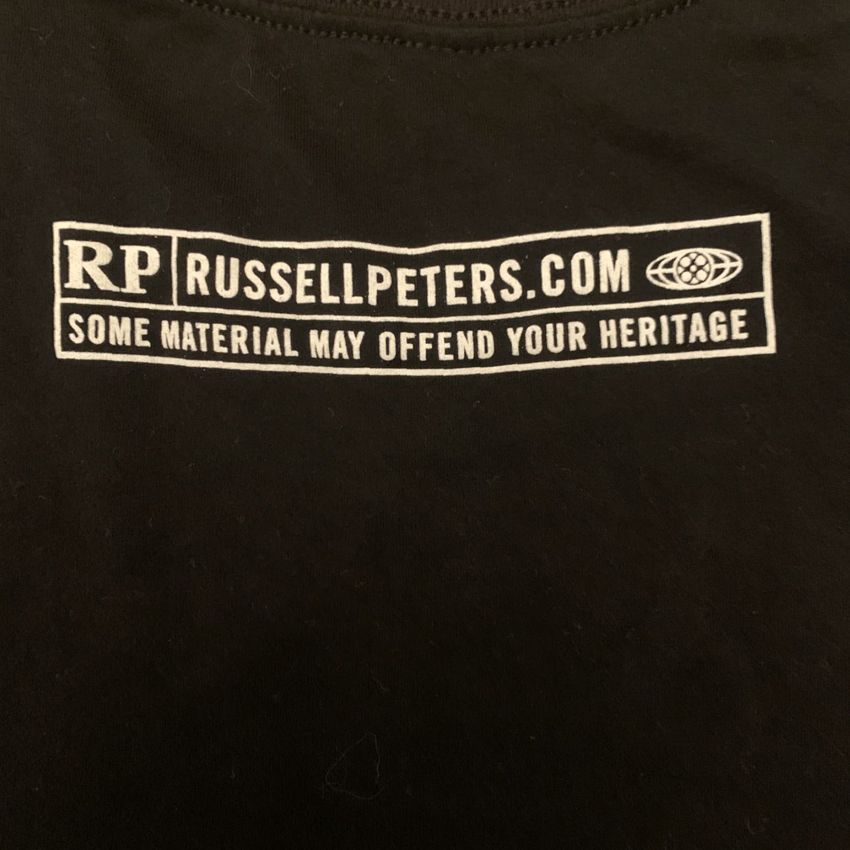 Vintage Russell Peters Somebody gonna get a hurt real bad T-Shirt M Men Black Shirt Mens Size M Size US M / EU 48-50 / 2 - 4 Thumbnail