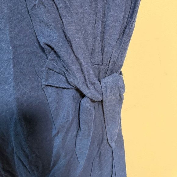 Velvet Velvet by Graham & Spencer Anthro Blue Tie-Waist Dress Small Size S / US 4 / IT 40 - 3 Thumbnail