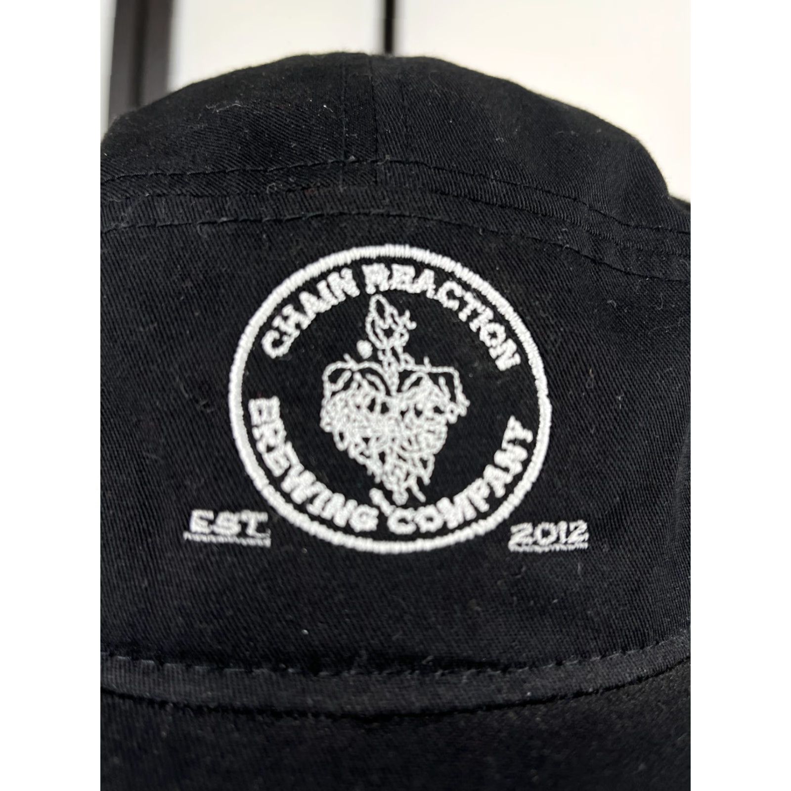 Vintage VINTAGE? No — Chain Reaction Brewery Hat Cap 5 Panel Adult One Size Black Beer Theme Casual Mens Cap Size ONE SIZE - 2 Thumbnail