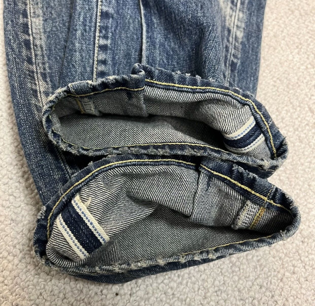Visvim VISVIM JOURNEYMAN PANTS TACKED DMGD-27 Broken Used Jeans Size US 30 / EU 46 - 7 Thumbnail