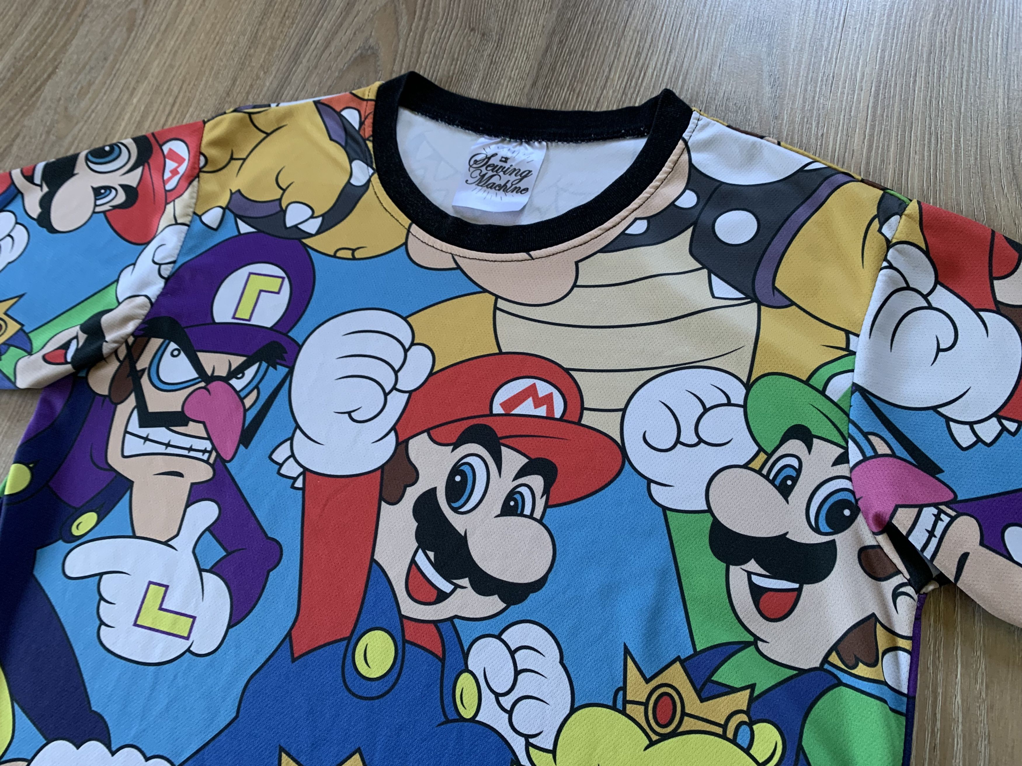Nintendo × The Game The Super Mario Bros Overprinted T-Shirt Size US S / EU 44-46 / 1 - 4 Thumbnail