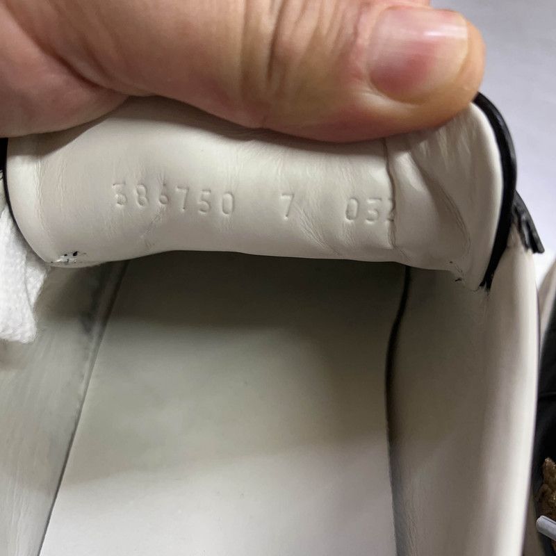 Gucci Gucci Ace Canvas Embroidered Bee Sneakers Size US 8 / EU 41 - 4 Thumbnail