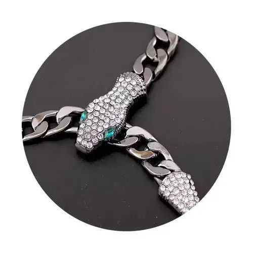 Jewelry Chunky Chains Snake Necklace Size ONE SIZE - 3 Thumbnail