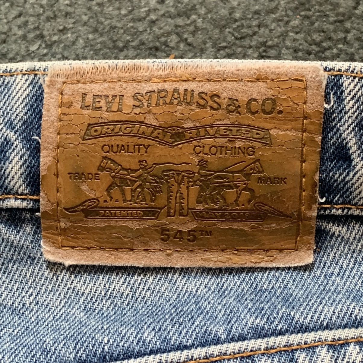 Levi's VINTAGE 1997 LEVI'S 545 LOOSE FITTING JEANS Size US 38 / EU 54 - 4 Thumbnail