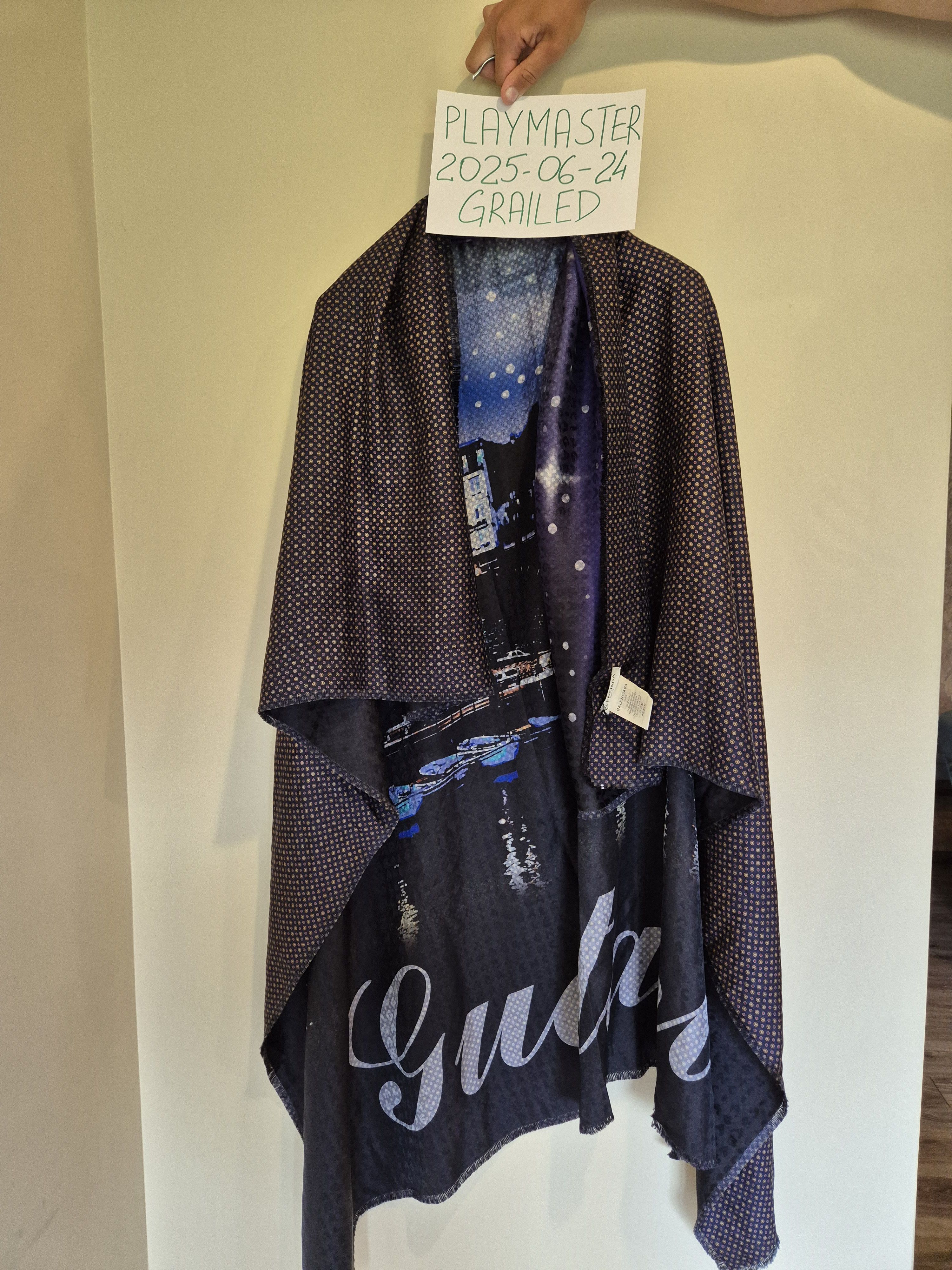 Balenciaga Balenciaga Guetaria silk scarf Size ONE SIZE - 1 Thumbnail