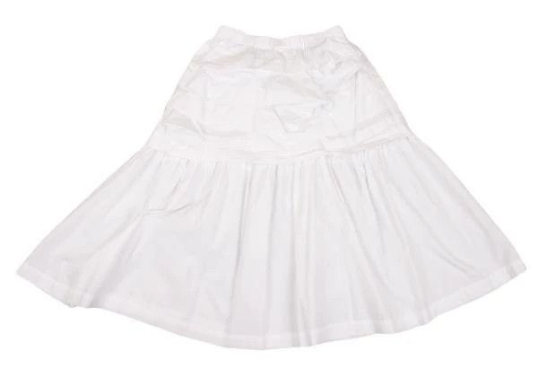 Comme des Garcons Comme Des Garcons size M White Retro Design Skirt Size 24" / US 00 / IT 34 - 3 Thumbnail