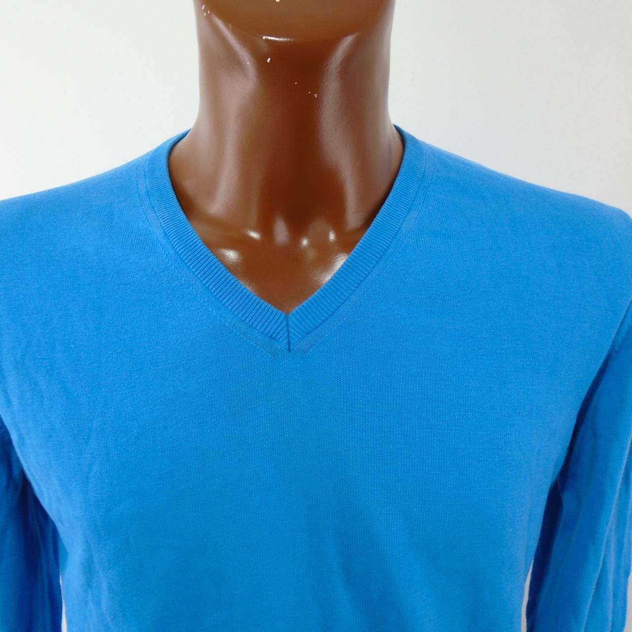 Hugo Boss Men's Sweater Hugo Boss. Blue. S. Used. Good Size US S / EU 44-46 / 1 - 6 Thumbnail