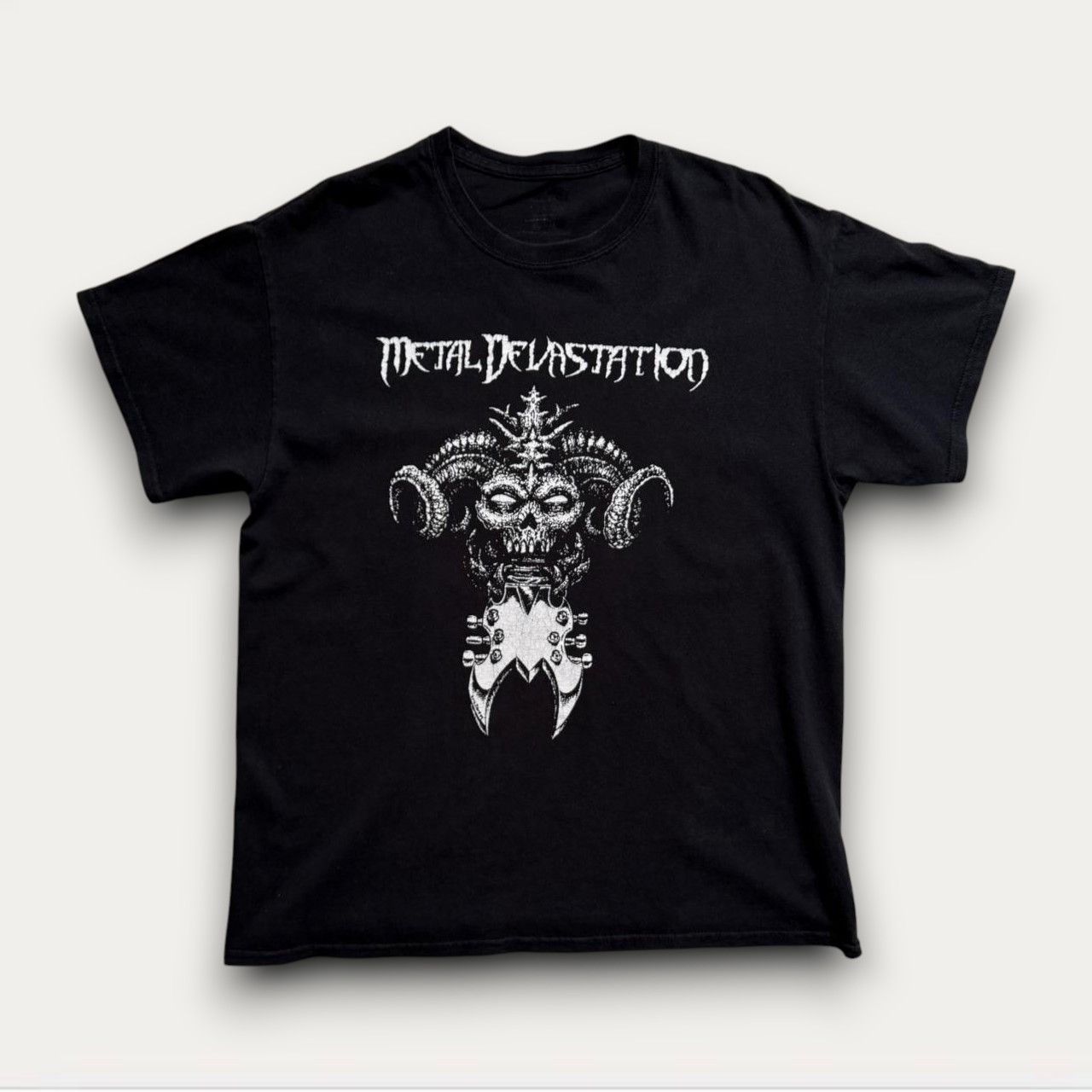 Metallica Metal Devastation Store Logo Distressed T-Shirt Size US L / EU 52-54 / 3 - 1 Thumbnail