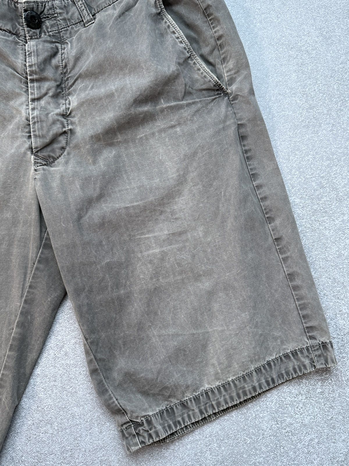 Stone Island Vintage Stone Island Chino Shorts Grey Garment Dyed Men’s Size US 33 - 7 Thumbnail