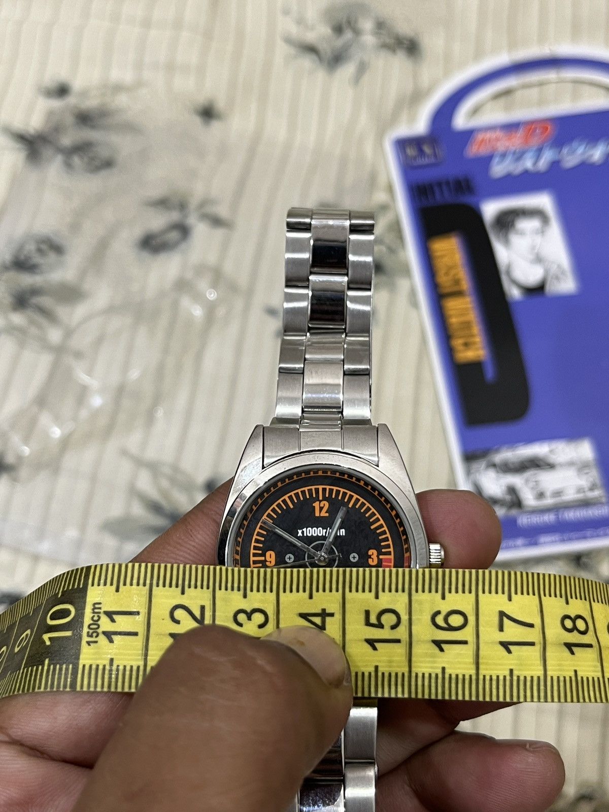 Anime 🔥🔥🔥VINTAGE ARCHIVE INITIAL D JAPAN ANIME QUARTZ WATCH Size ONE SIZE - 12 Thumbnail