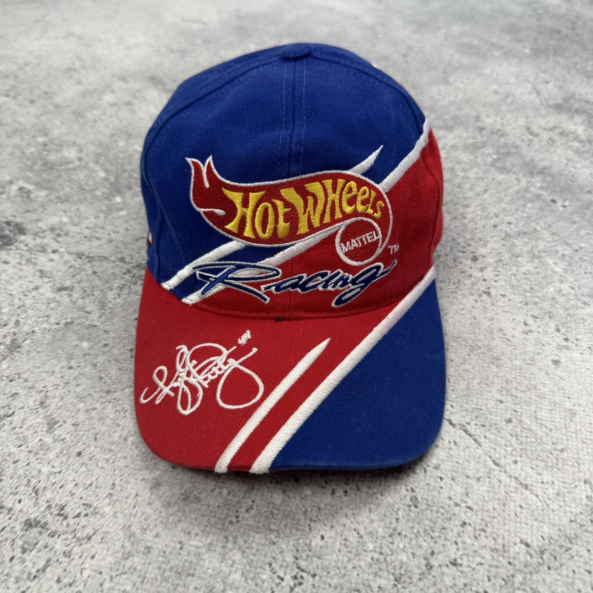 NASCAR Vintage Hot Wheels Racing 1999 NASCAR Cap Size ONE SIZE - 2 Thumbnail