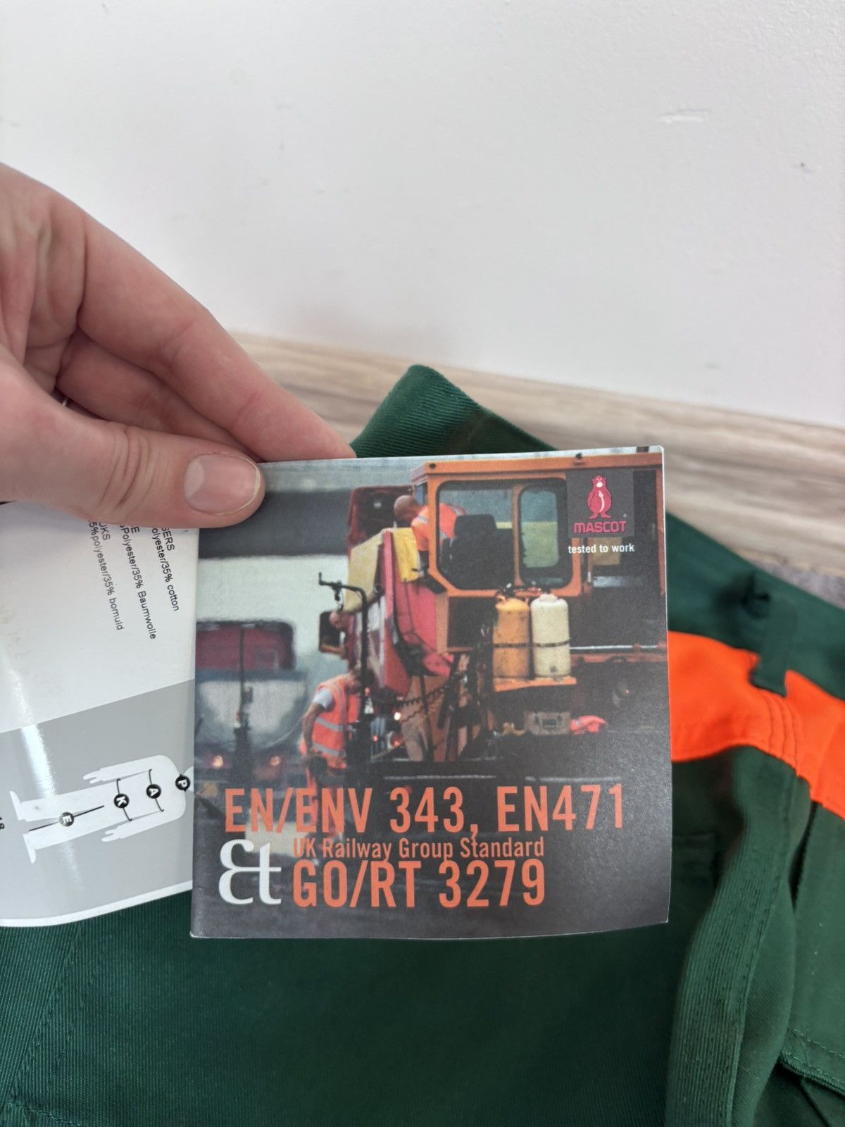 Other Mascot Men’s NWT Reflective Green/Orange Safety Work Pants Size US 32 / EU 48 - 19 Thumbnail