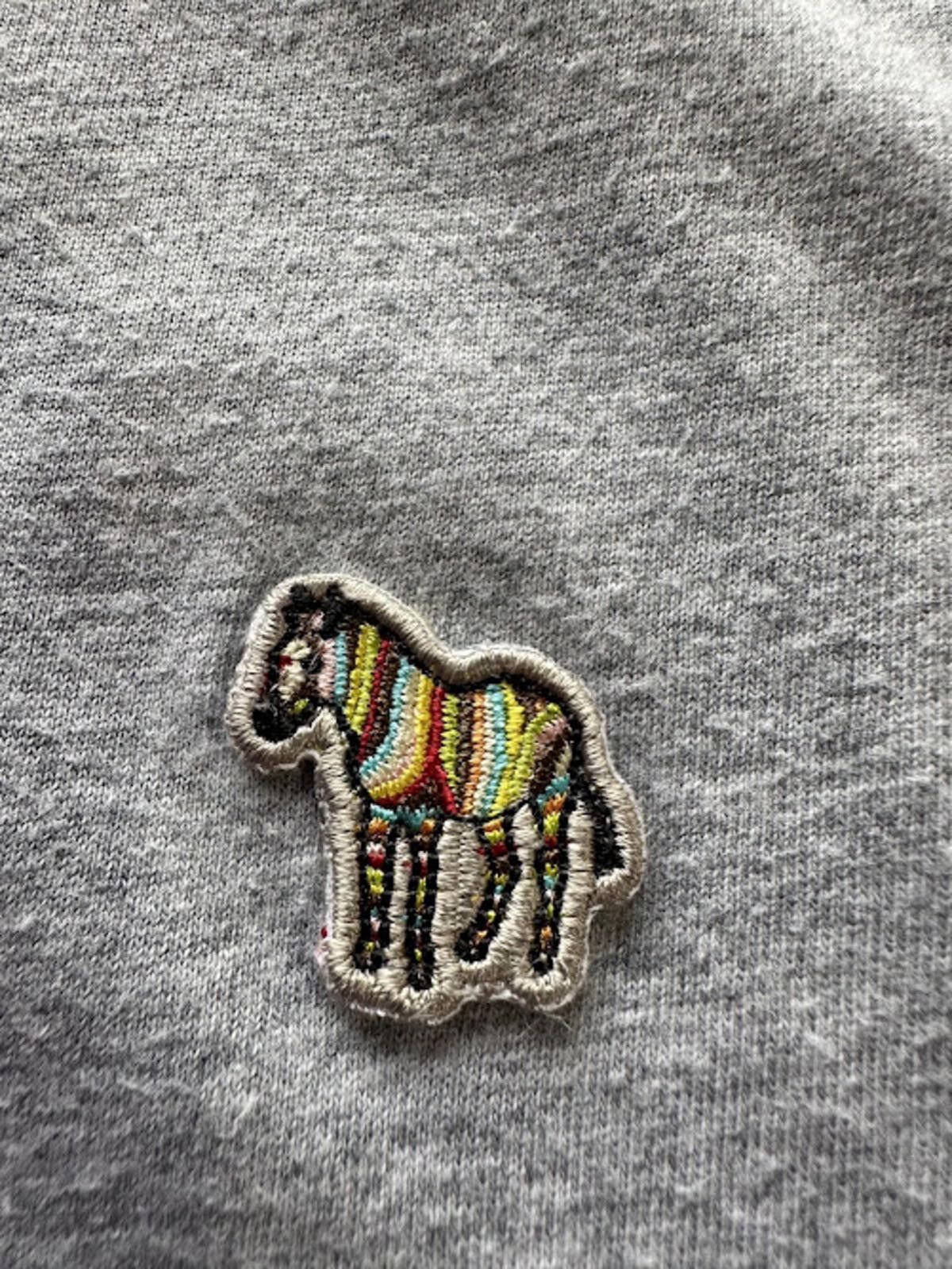 Paul Smith Paul Smith Zebra Logo Tee Gray XL Size US XL / EU 56 / 4 - 3 Thumbnail