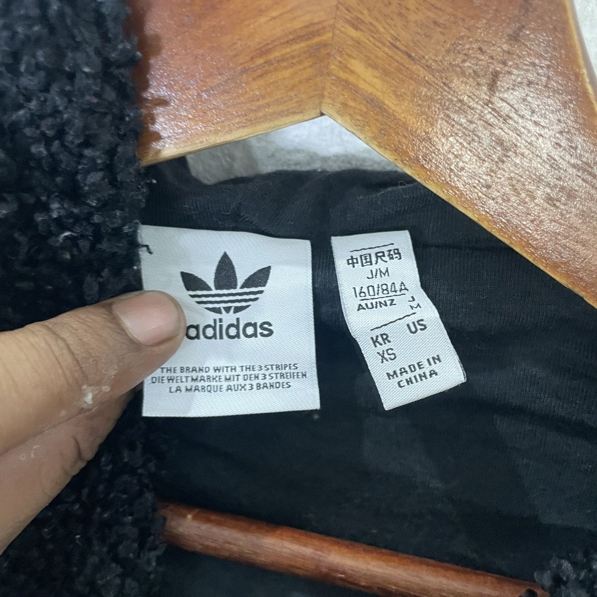 Adidas Vintage Y2k Adidas Sherpa Fleece Unisex Jacket Size US XL / EU 56 / 4 - 5 Thumbnail