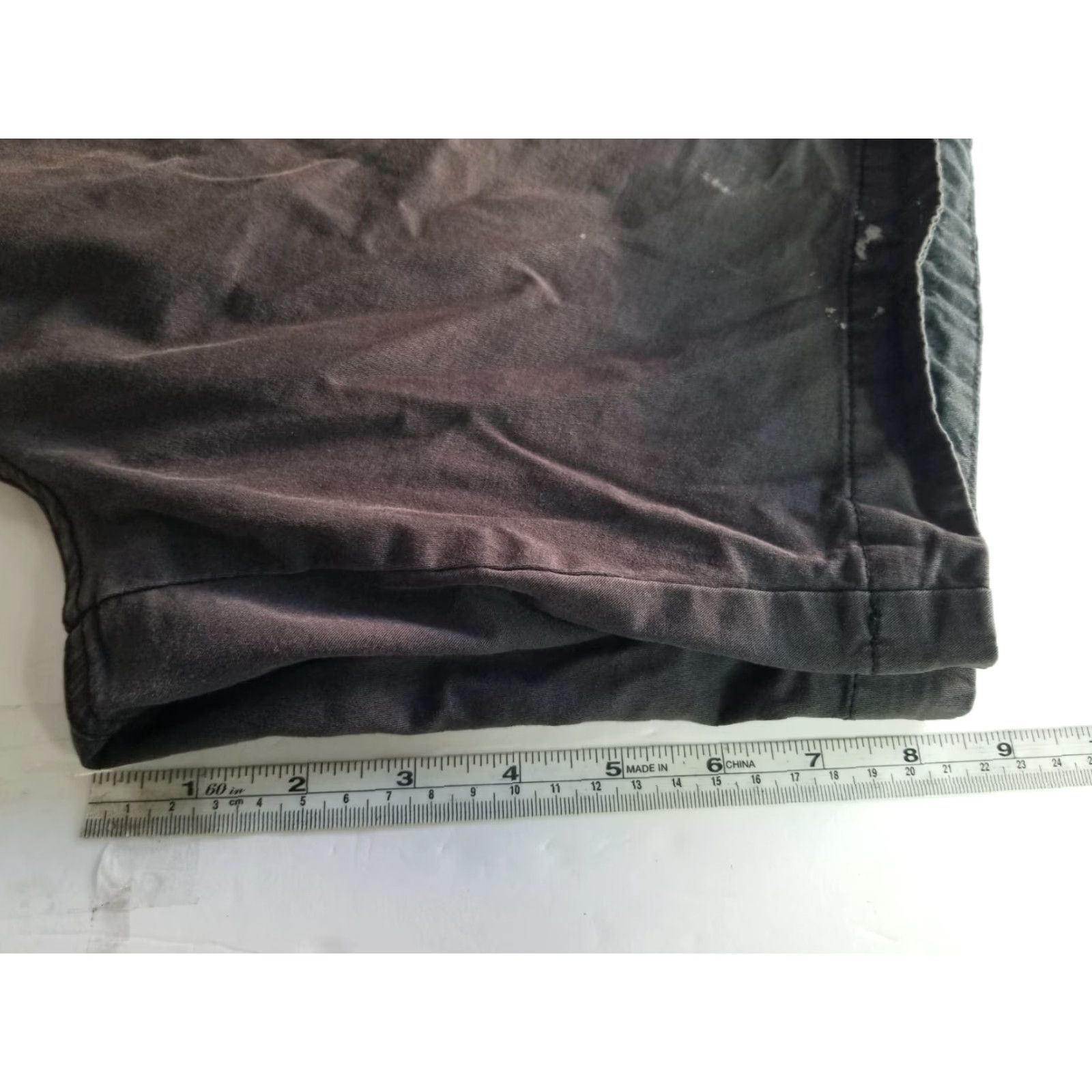 Vissla Vissla Shorts Mens Dark Gray Stretch Chino Stained Size 36" Size US 36 / EU 52 - 4 Thumbnail