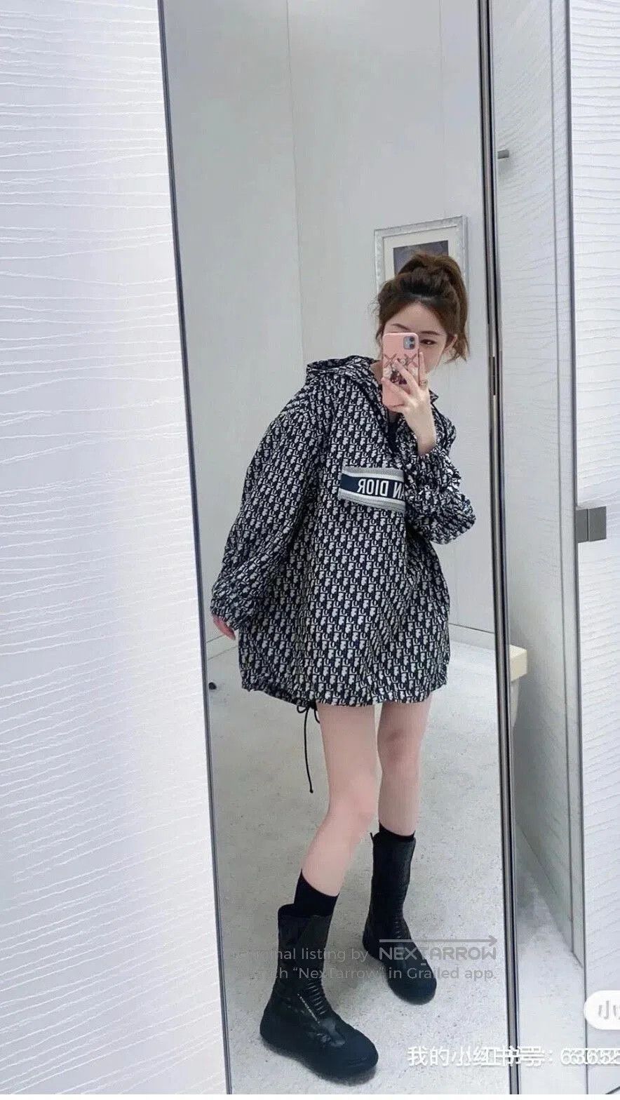 Dior Dior Classic Monogram Hooded Jacket. Size XS / US 0-2 / IT 36-38 - 7 Thumbnail