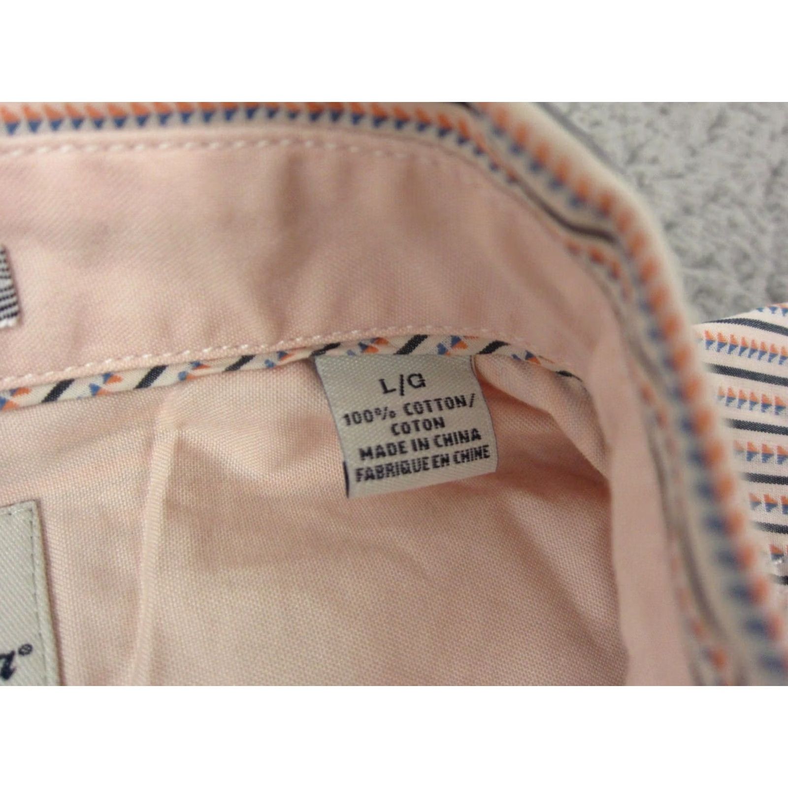 Tommy Bahama Tommy Bahama Shirt Adult Large L Pink Island Modern Fit Geometric Mens Size US L / EU 52-54 / 3 - 6 Thumbnail