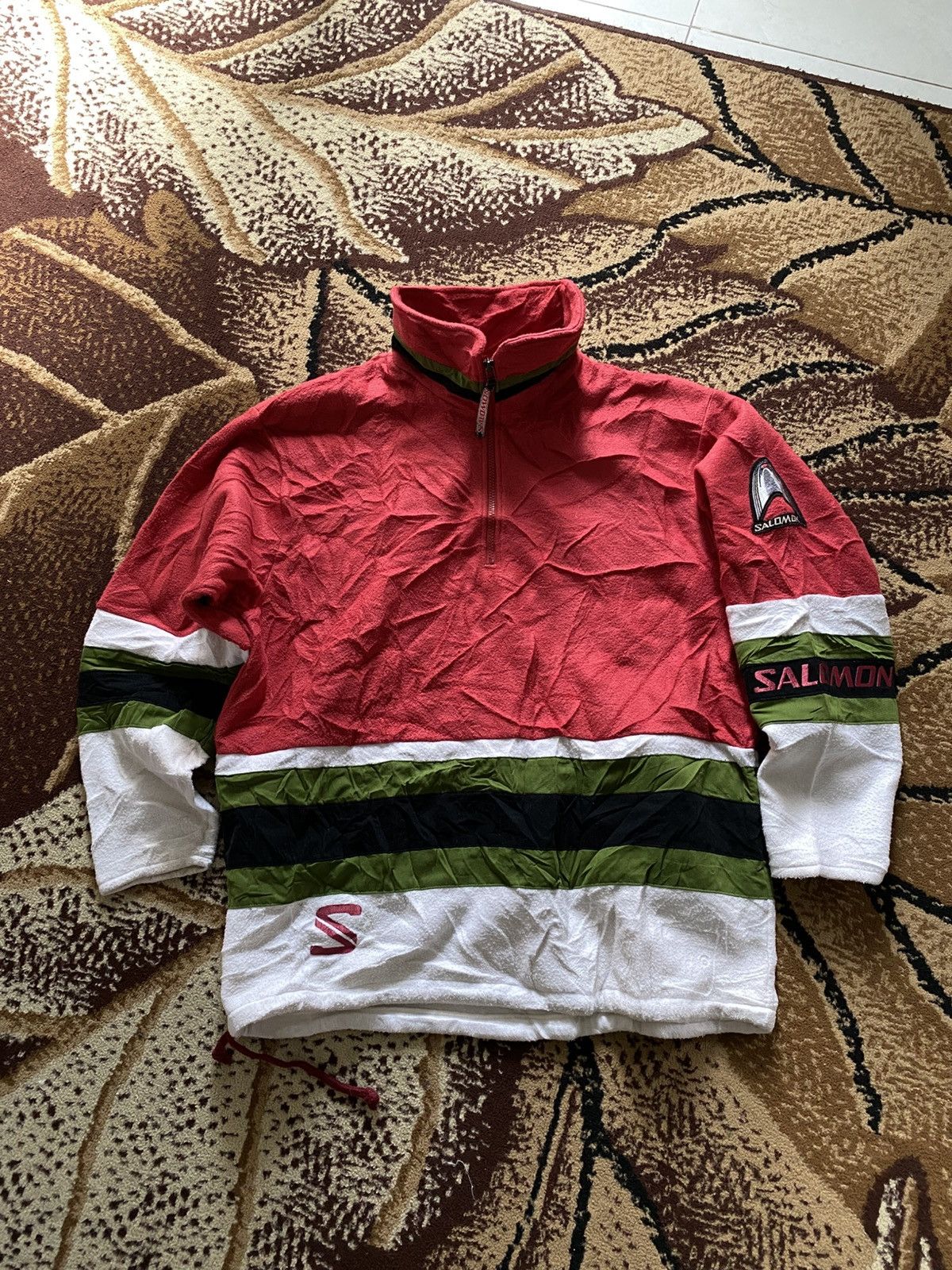 Salomon Vintage Salomon Fleece Jacket Size US L / EU 52-54 / 3 - 4 Thumbnail