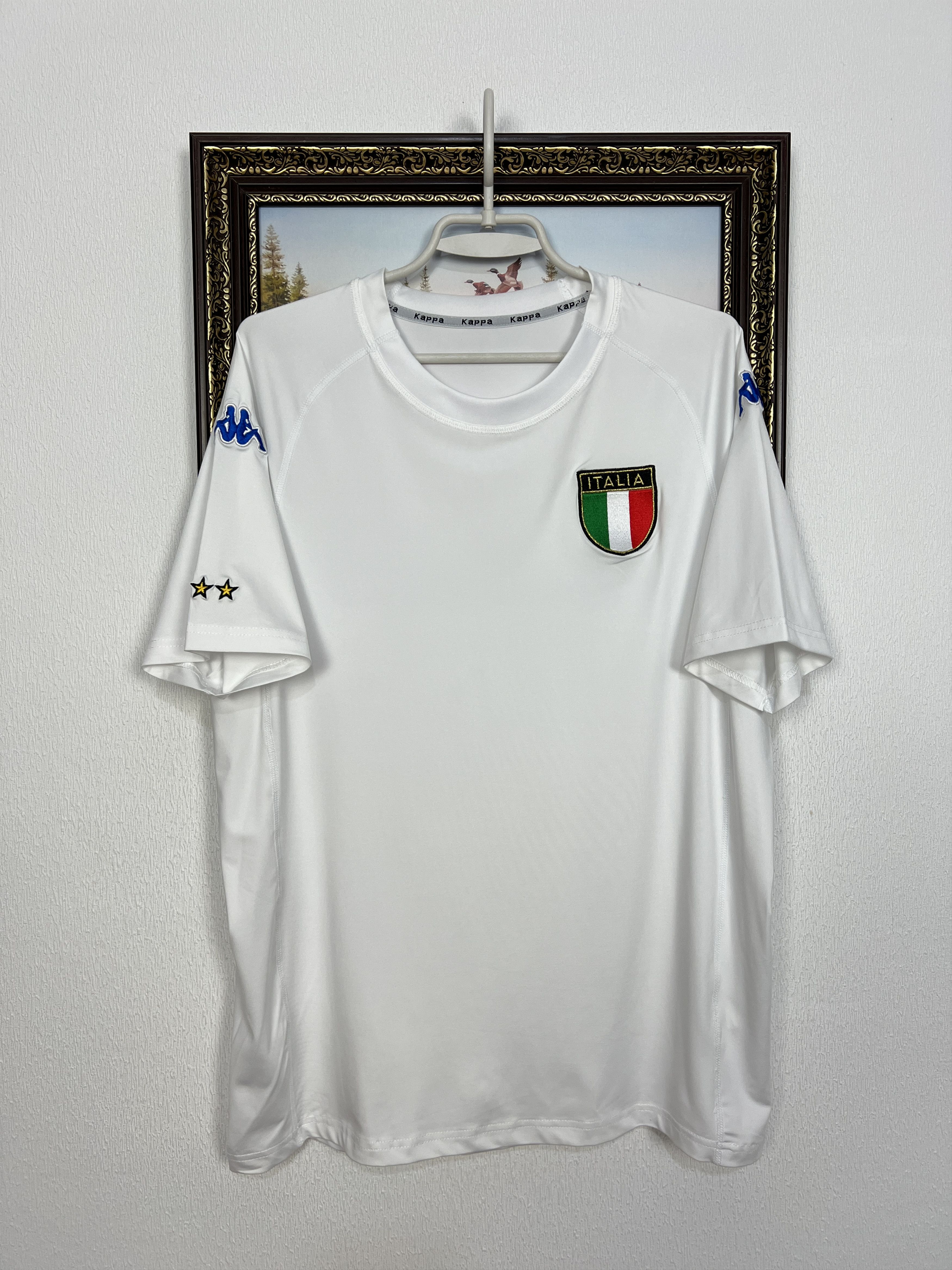 Kappa Italy Away football shirt 2001 Soccer Team Maglia Jersey Size US M / EU 48-50 / 2 - 1 Thumbnail
