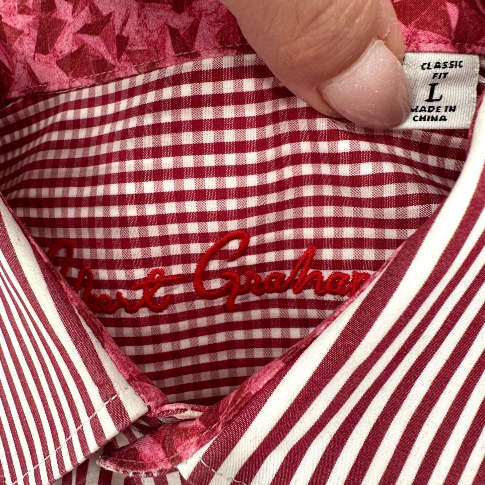 Robert Graham Brand - Robert Graham Size US L / EU 52-54 / 3 - 2 Thumbnail