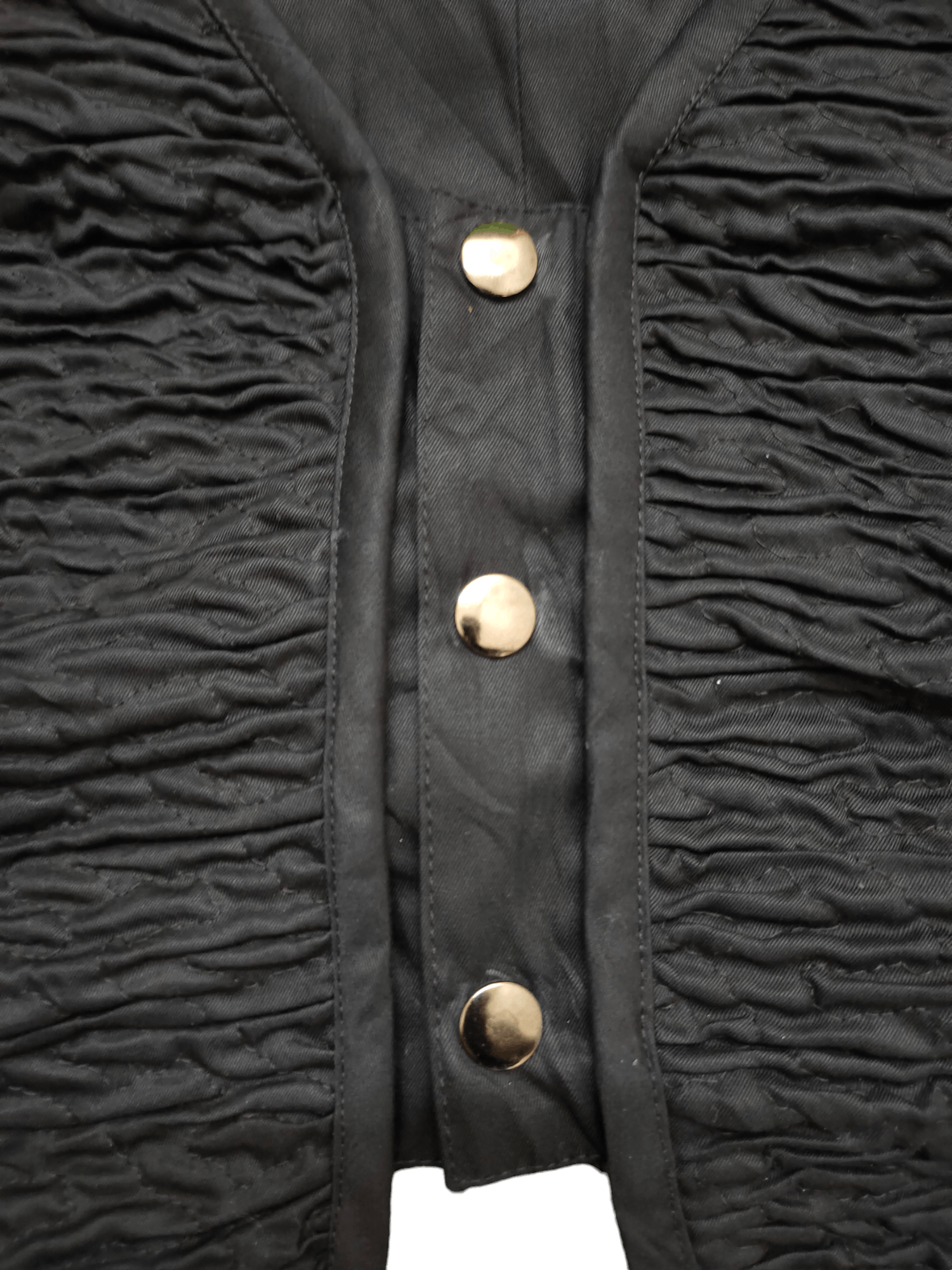 Kansai Yamamoto Vtg 90s Kansai International Kansai Yamamoto Pleated Vest Size US S / EU 44-46 / 1 - 6 Thumbnail