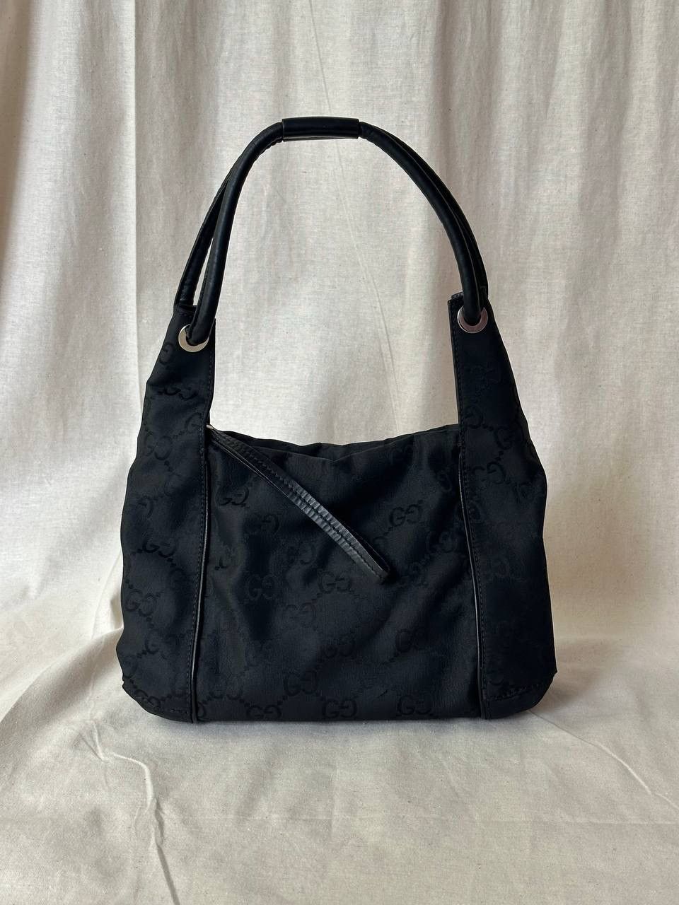 Gucci Gucci Nylon Black GG Bag Size ONE SIZE - 2 Thumbnail