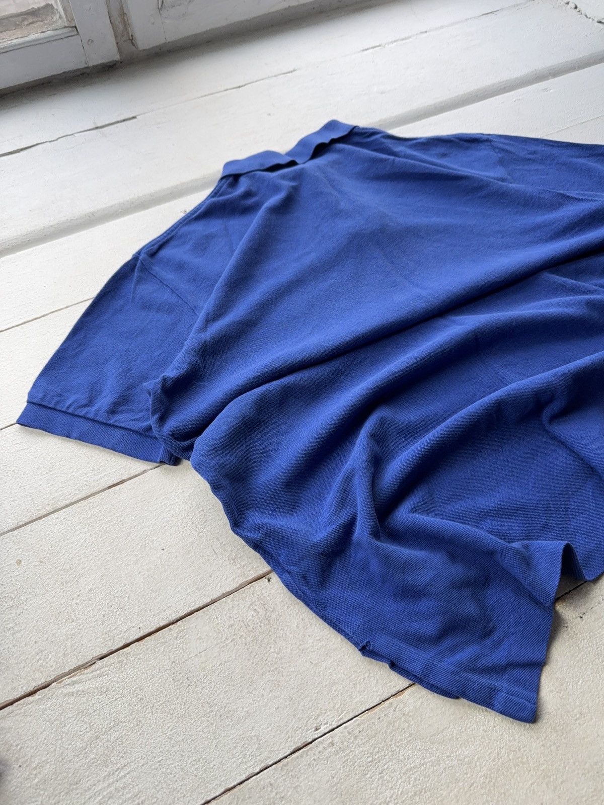 Polo Ralph Lauren Vintage 90s Retro Basic Polo Ralph Lauren Blue Polos Y2K Size US XL / EU 56 / 4 - 9 Thumbnail
