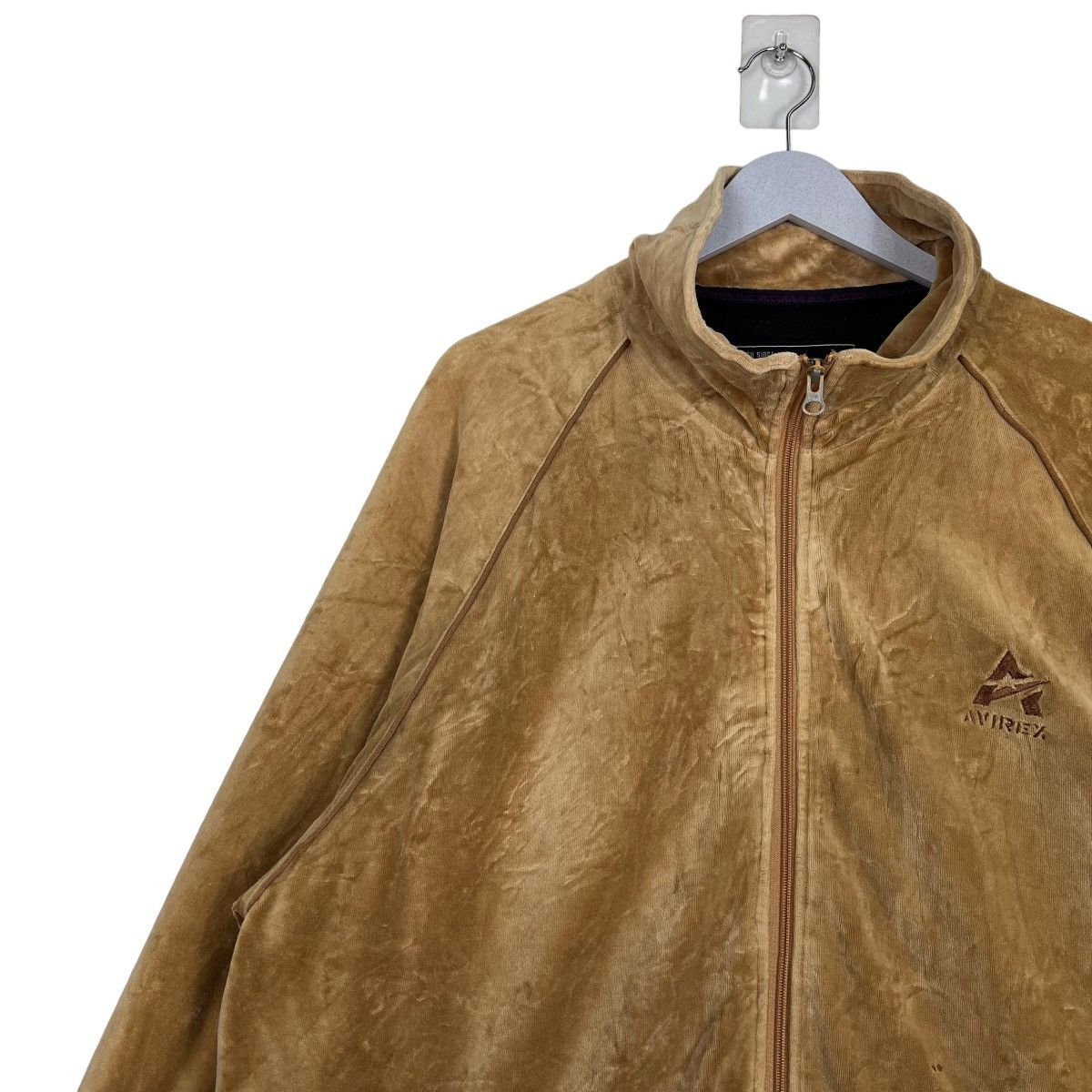 Avirex 🔥 AVIREX VELVET SWEATER JACKET Size US XXL / EU 58 / 5 - 7 Thumbnail