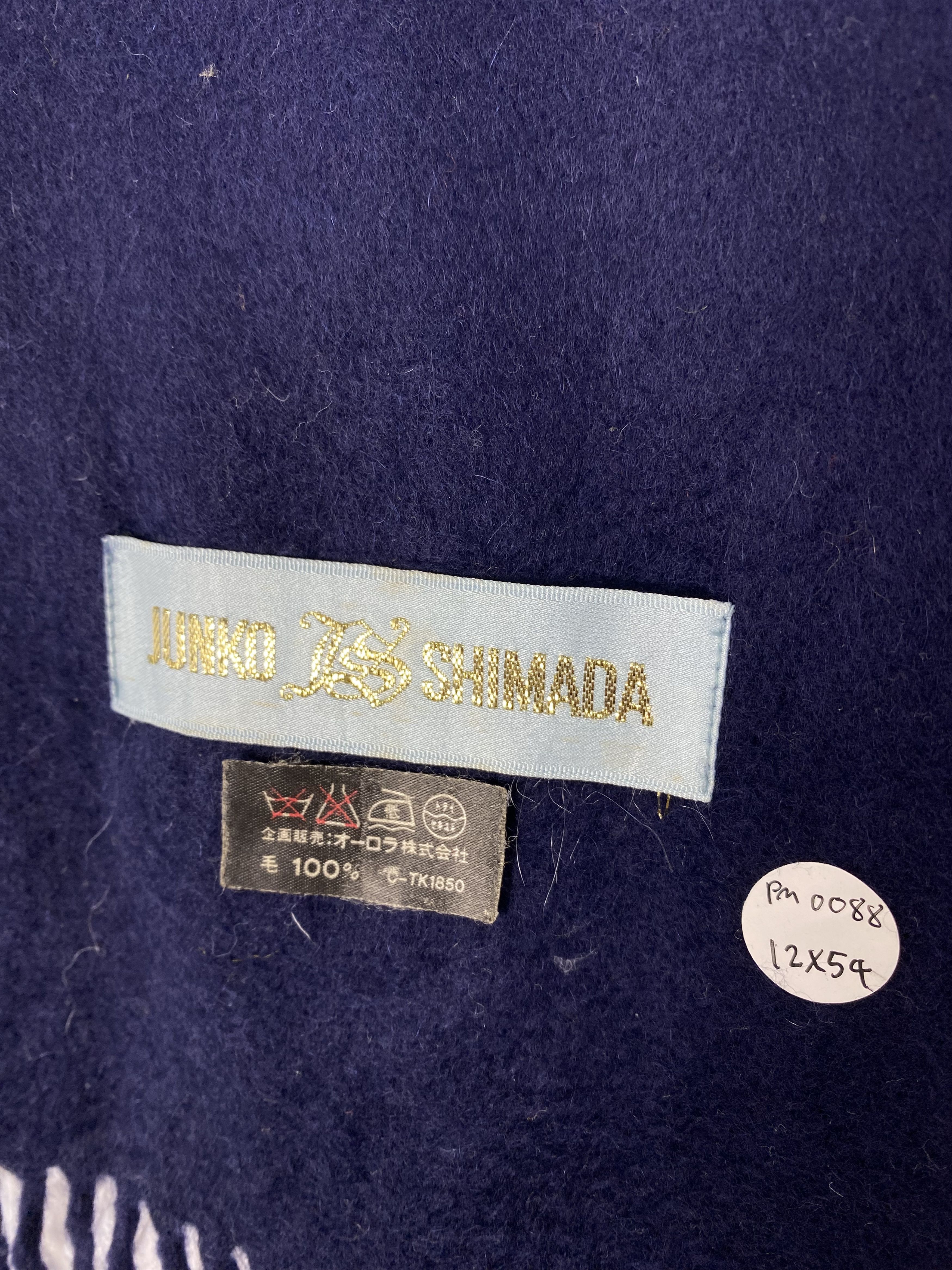 Junko Shimada Vintage Junko Shimada Scarf / Muffler Neckwear PM0088 Size ONE SIZE - 2 Thumbnail