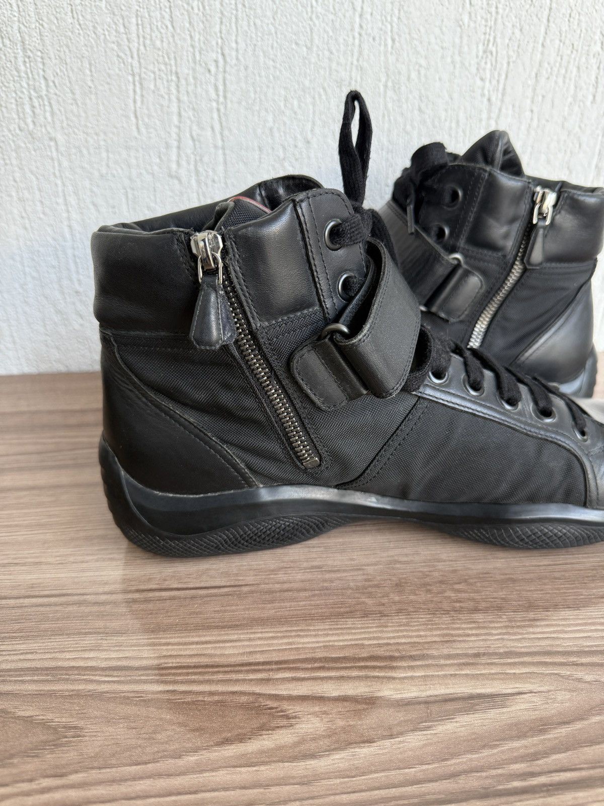 Prada America cup strap high Size US 9 / EU 42 - 15 Thumbnail
